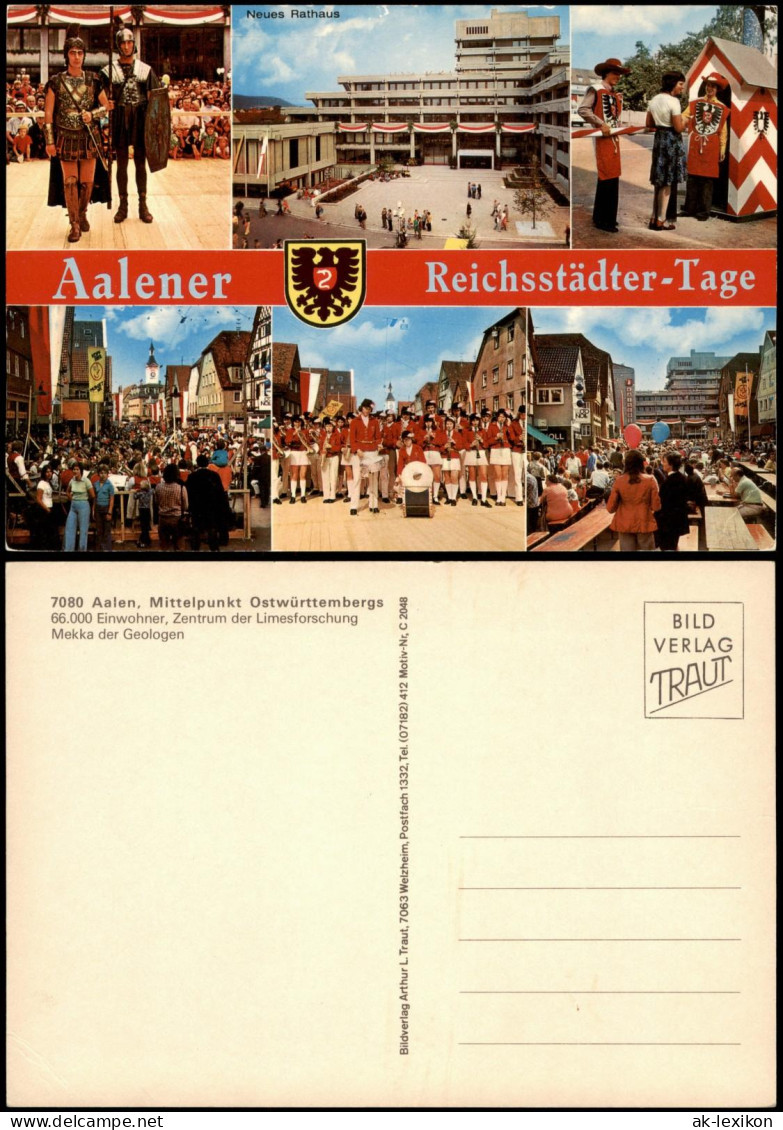 Ansichtskarte Aalen Aalener Reichsstädter Tage Mehrbild 1973 - Aalen