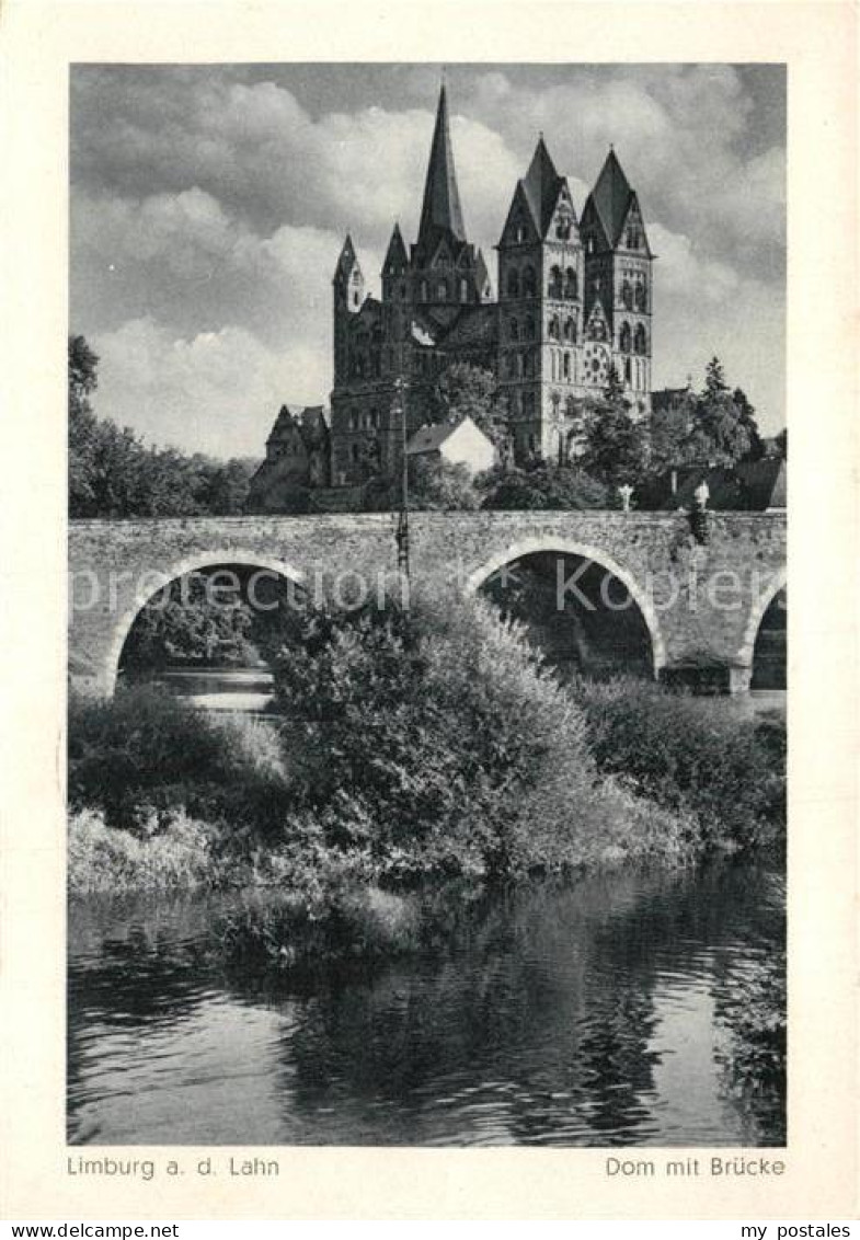 72957186 Limburg Lahn Dom Bruecke  Limburg A.d. Lahn - Limburg