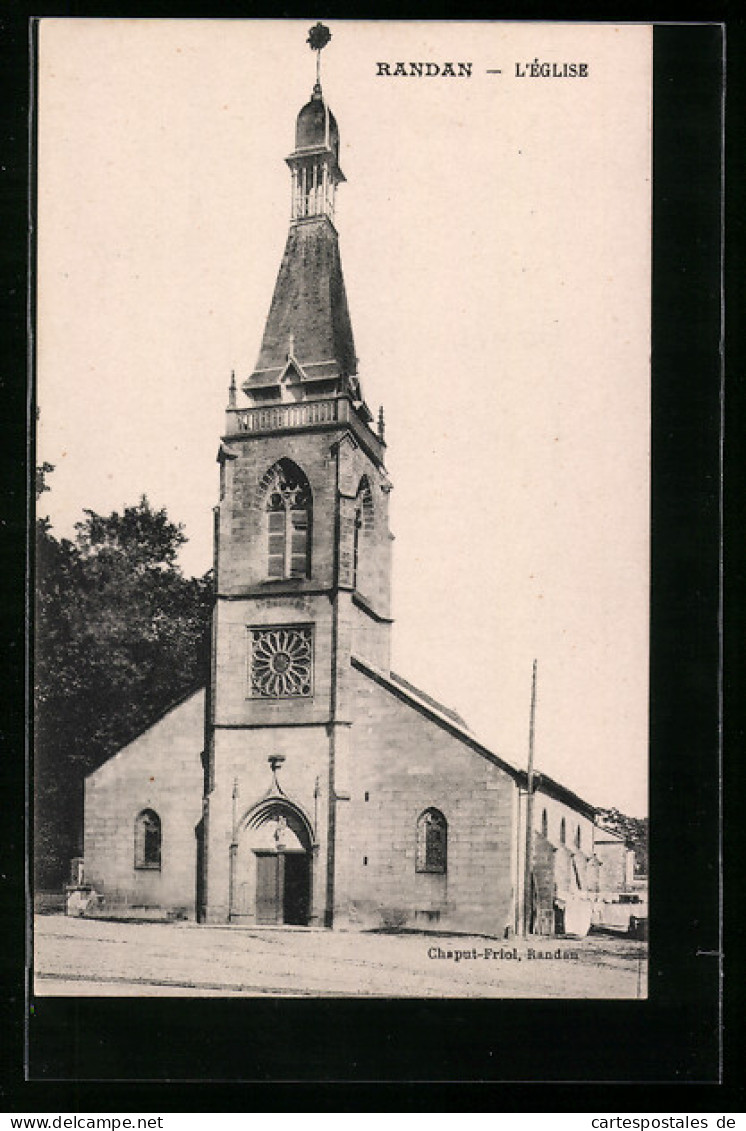 CPA Randan, L`Eglise  - Otros & Sin Clasificación