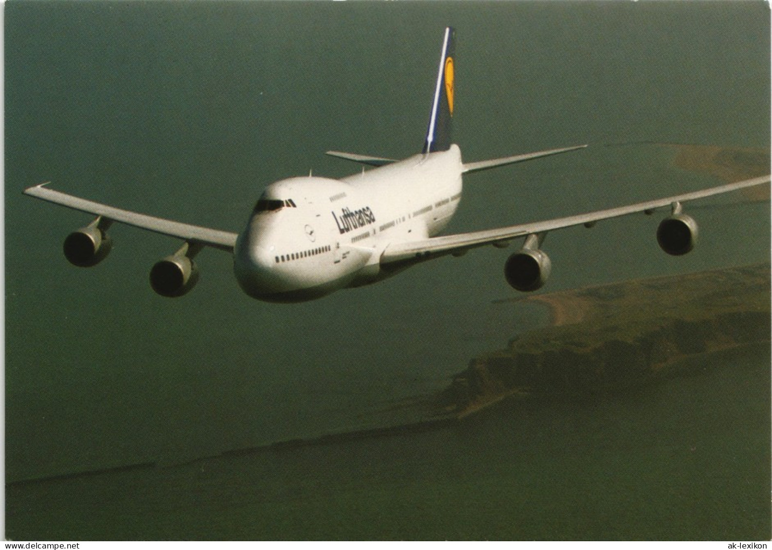 Lufthansa Boeing 747-200 Jumbo-Jet Flugwesen Flugzeug Airplane AK 2000 - 1946-....: Ere Moderne