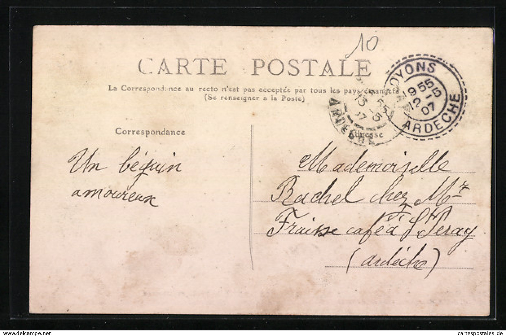 CPA Soyons, Route De Charmes  - Other & Unclassified