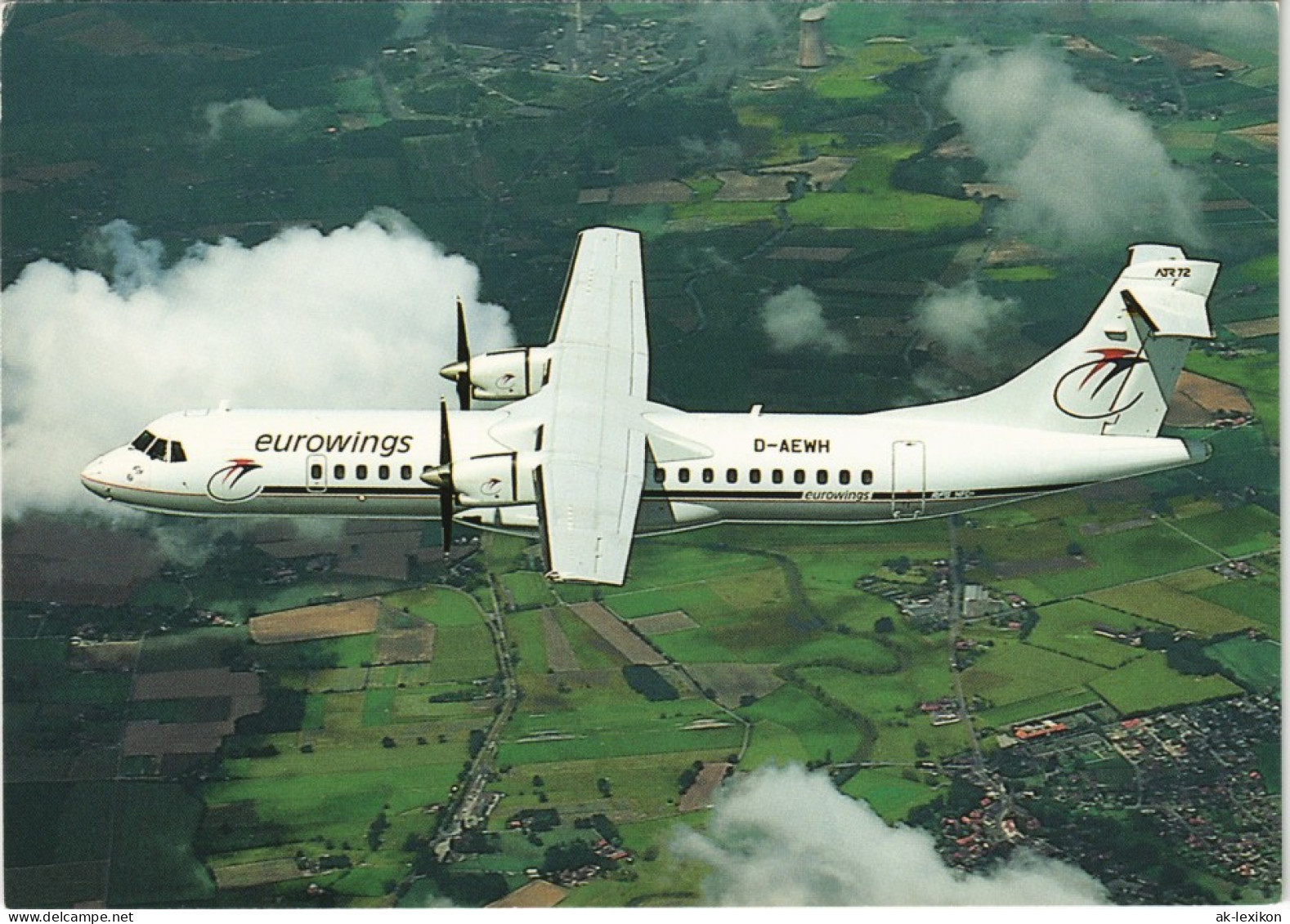 Ansichtskarte  ATR 72-210 Der Eurowings Flugwesen - Flugzeuge Im Flug 1977 - 1946-....: Modern Tijdperk