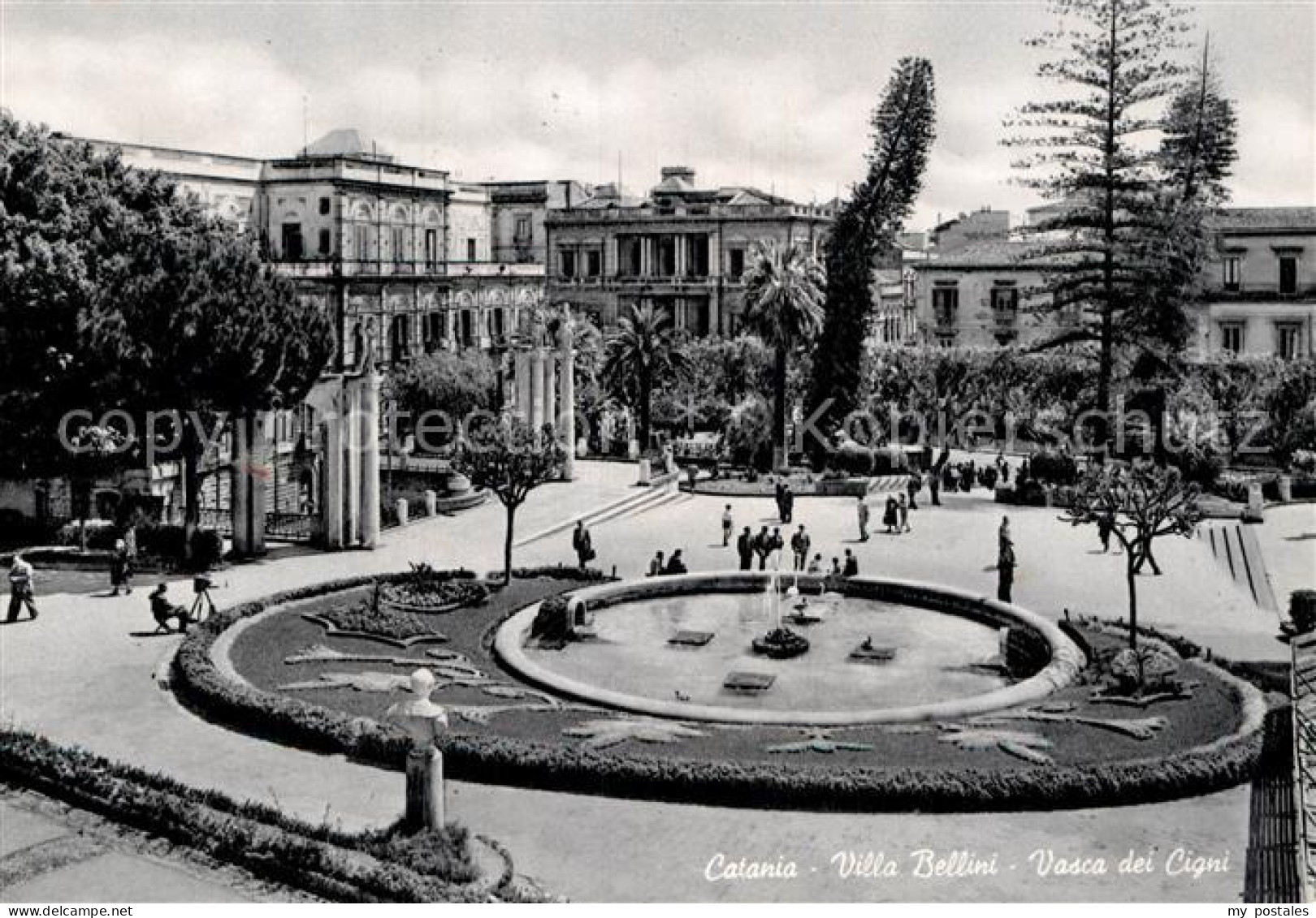 72957099 Catania Villa Bellini Vasca Dei Cigni  Catania - Autres & Non Classés