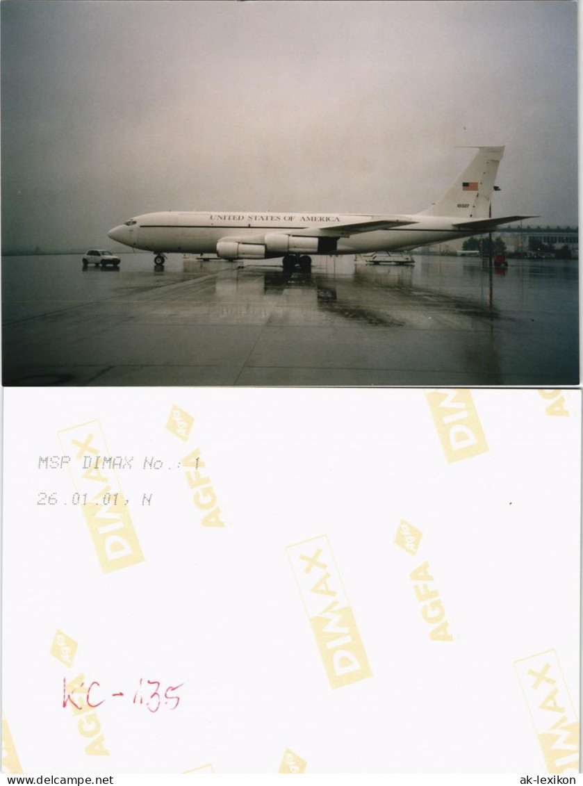 Flugzeug Foto Airplane Photo United States Of America 2001 Privatfoto - 1946-....: Moderne