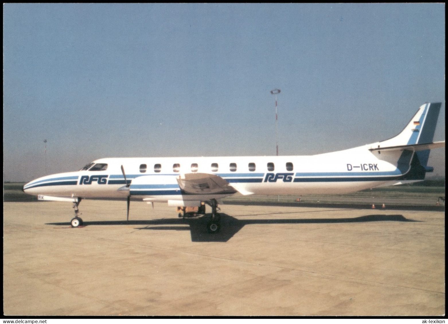 Swearingen Fairchild Metroliner RFG Regionalflug. Flugzeug Airplane Avion 1996 - 1946-....: Era Moderna