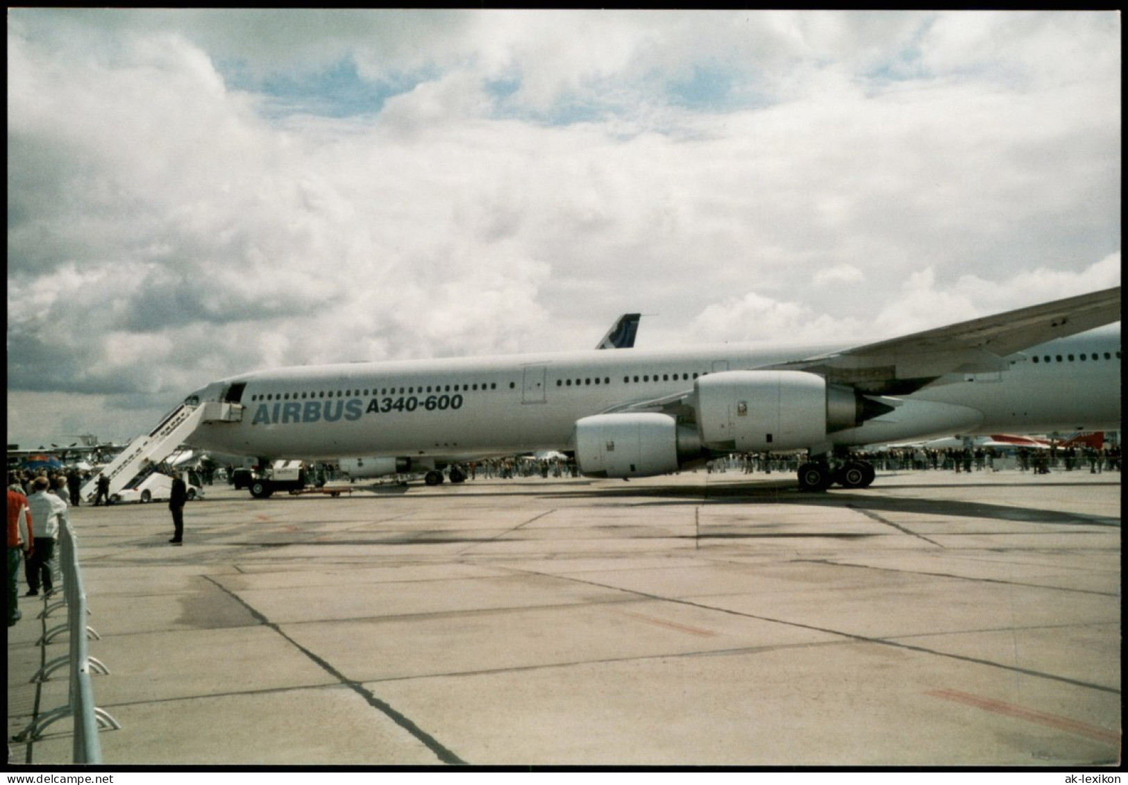 Klotzsche-Dresden Flugzeug Airplane Avion Airbus A 340-600 2007 Privatfoto Foto - Dresden