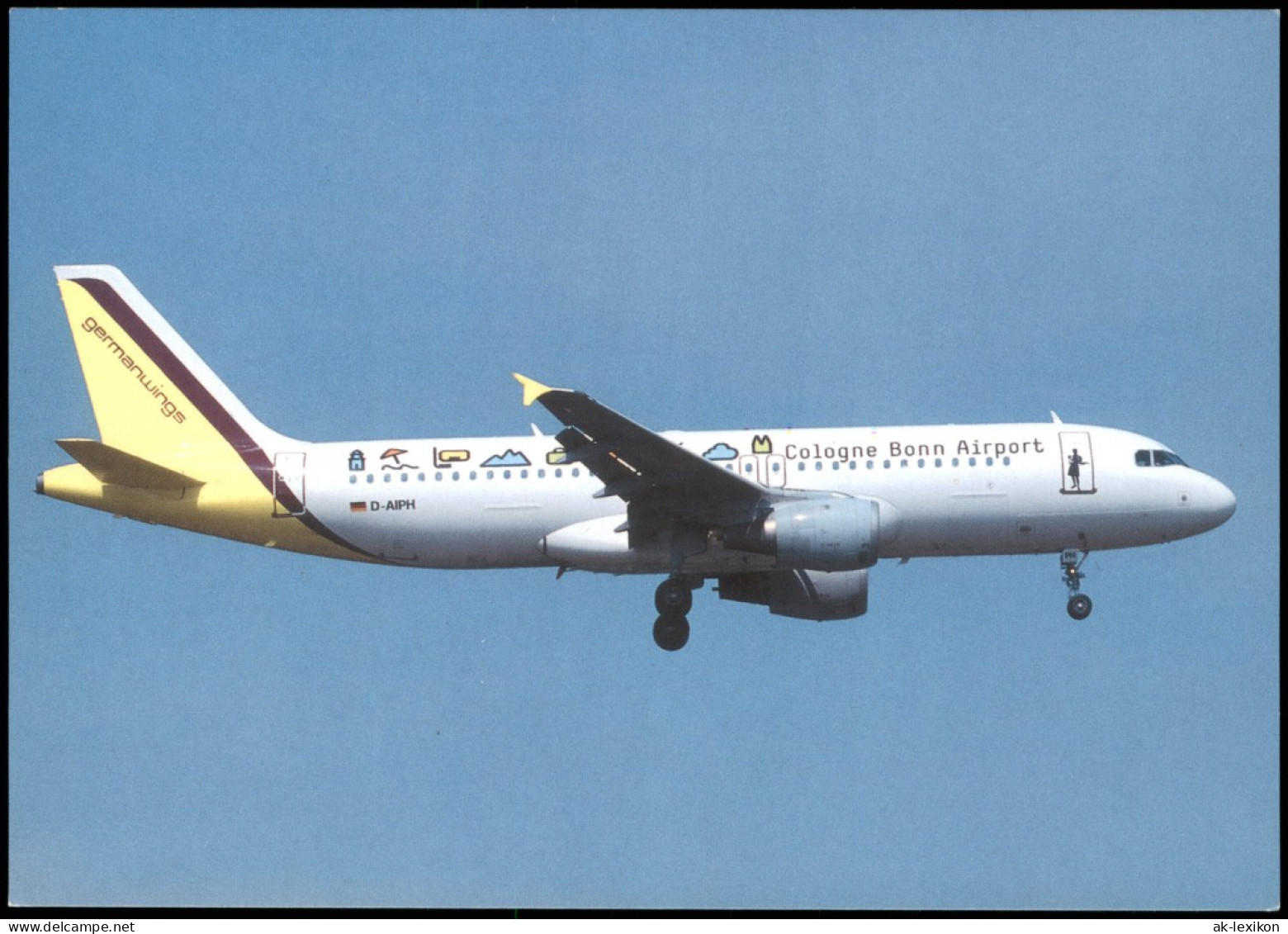 Ansichtskarte  AIRBUS INDUSTRIE A320-211 Flugzeuge - Airplane 1982 - 1946-....: Era Moderna