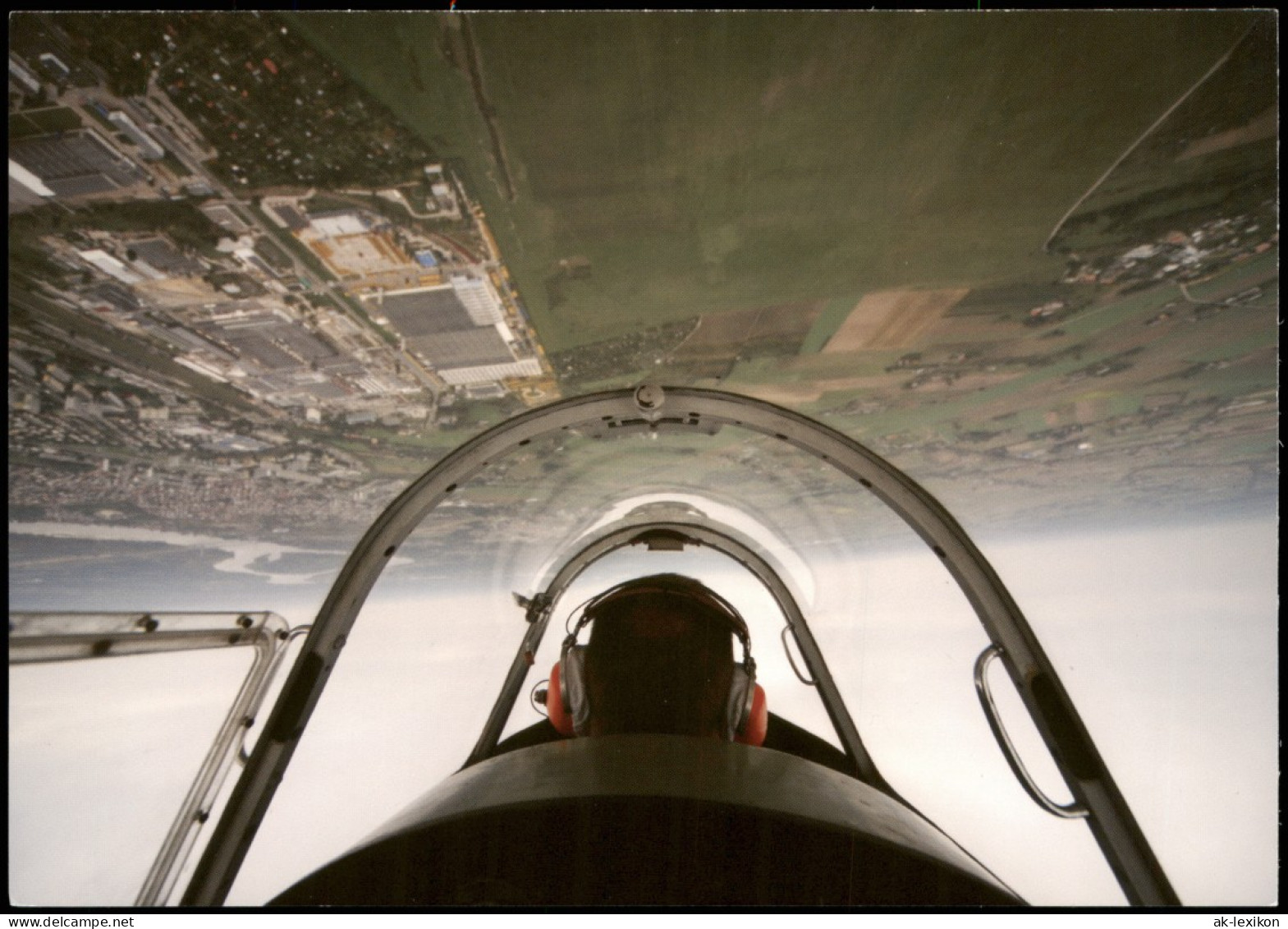 Ansichtskarte  Flugzeuge - Airplane Aus Dem Cockpit 1998 - 1946-....: Modern Era