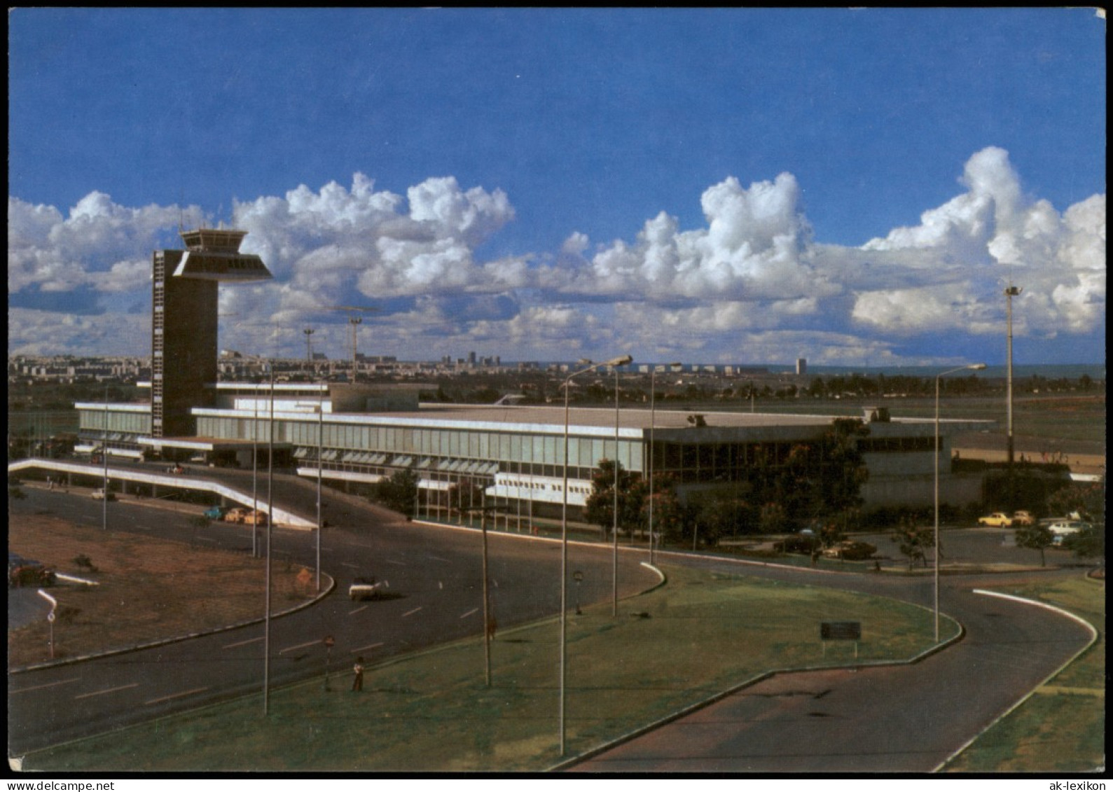 Postcard Brasília Aeroporto Internacional De Brasilia 1972 - Other & Unclassified