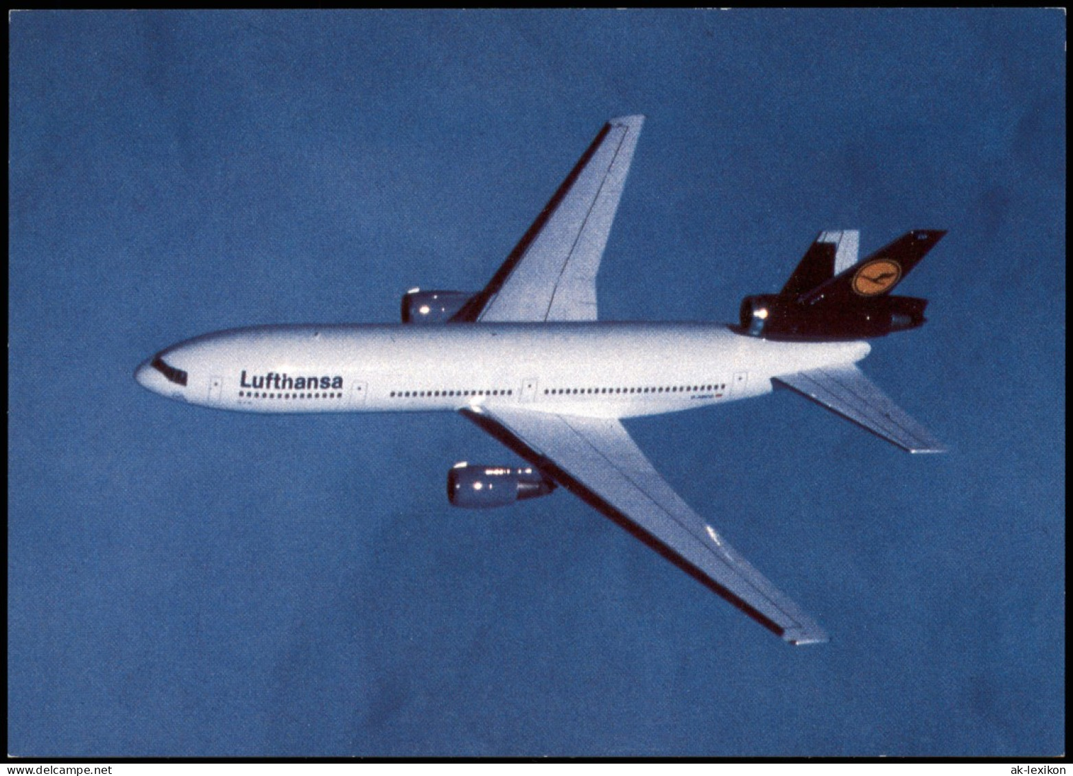 Ansichtskarte  Lufthansa McDonnell Douglas DC 10-30 Flugzeuge - Airplane 1994 - 1946-....: Ere Moderne