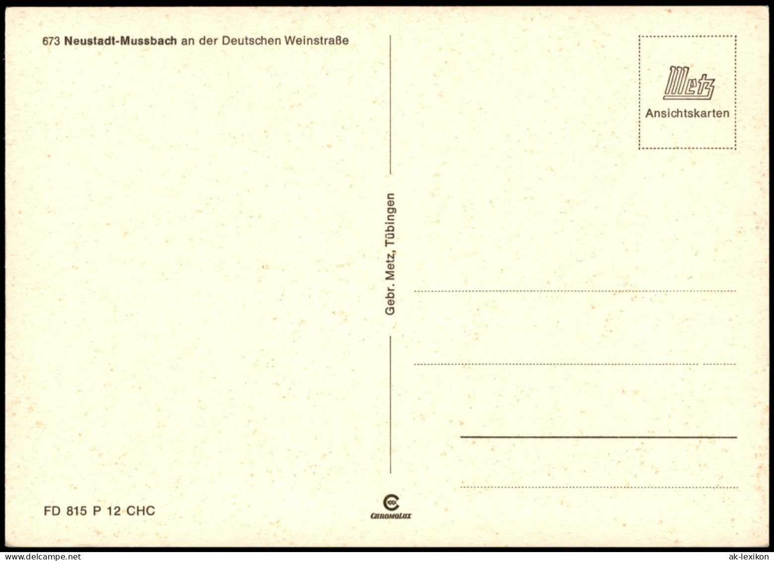 Mussbach Mußbach-Neustadt An Der Weinstraße   Gebäude, Kirchen, Wegweiser 1974 - Neustadt (Weinstr.)