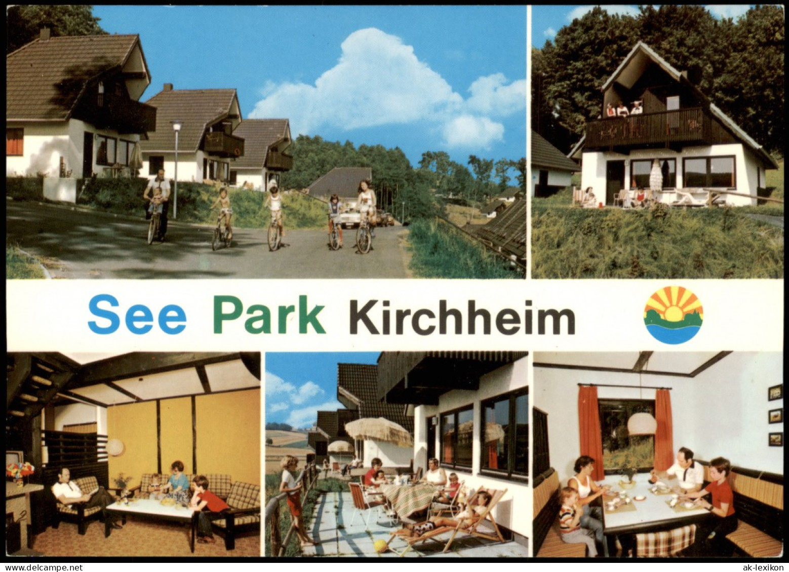 Ansichtskarte Kirchheim (Hessen) Mehrbildkarte See Park Kirchheim 1980 - Sonstige & Ohne Zuordnung