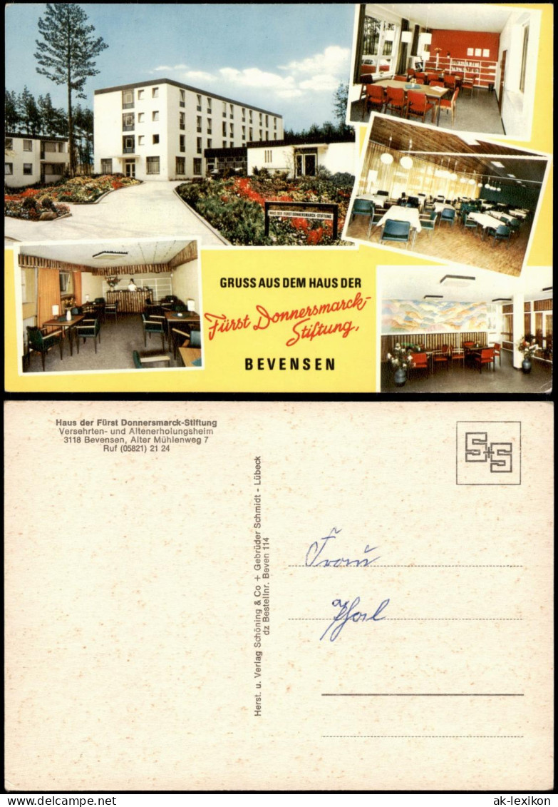 Ansichtskarte Bad Bevensen Haus Der Fürst Donnersmarck-Stiftung 1968 - Bad Bevensen