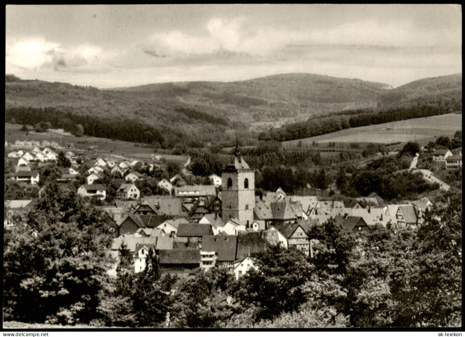 Ansichtskarte Neukirchen (Knüll) Totale 1956 - Other & Unclassified