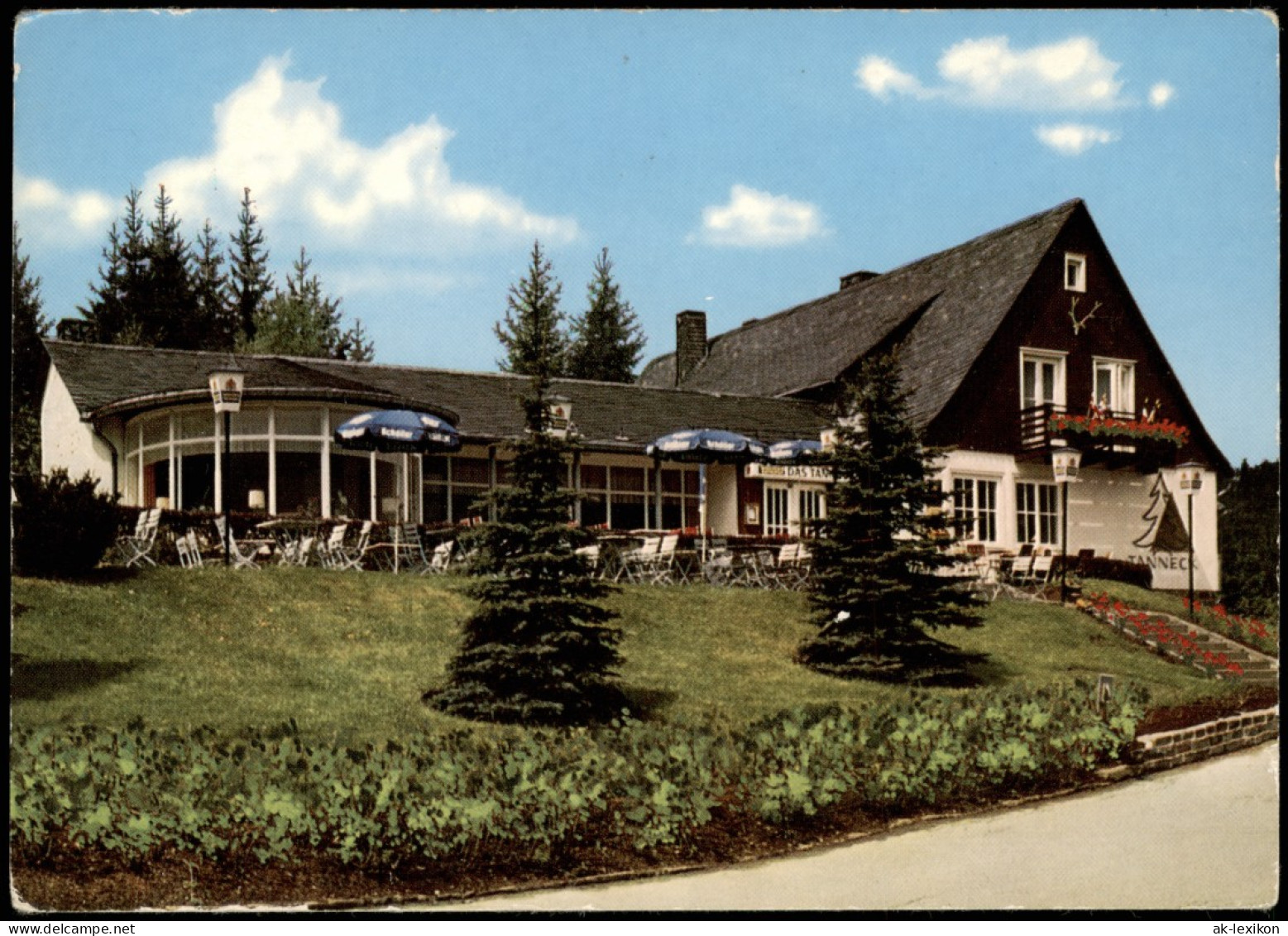 Altenau Schulenberg  Oberharz-Clausthal-Zellerfeld Restaurant Das Tanneck 1978 - Clausthal-Zellerfeld