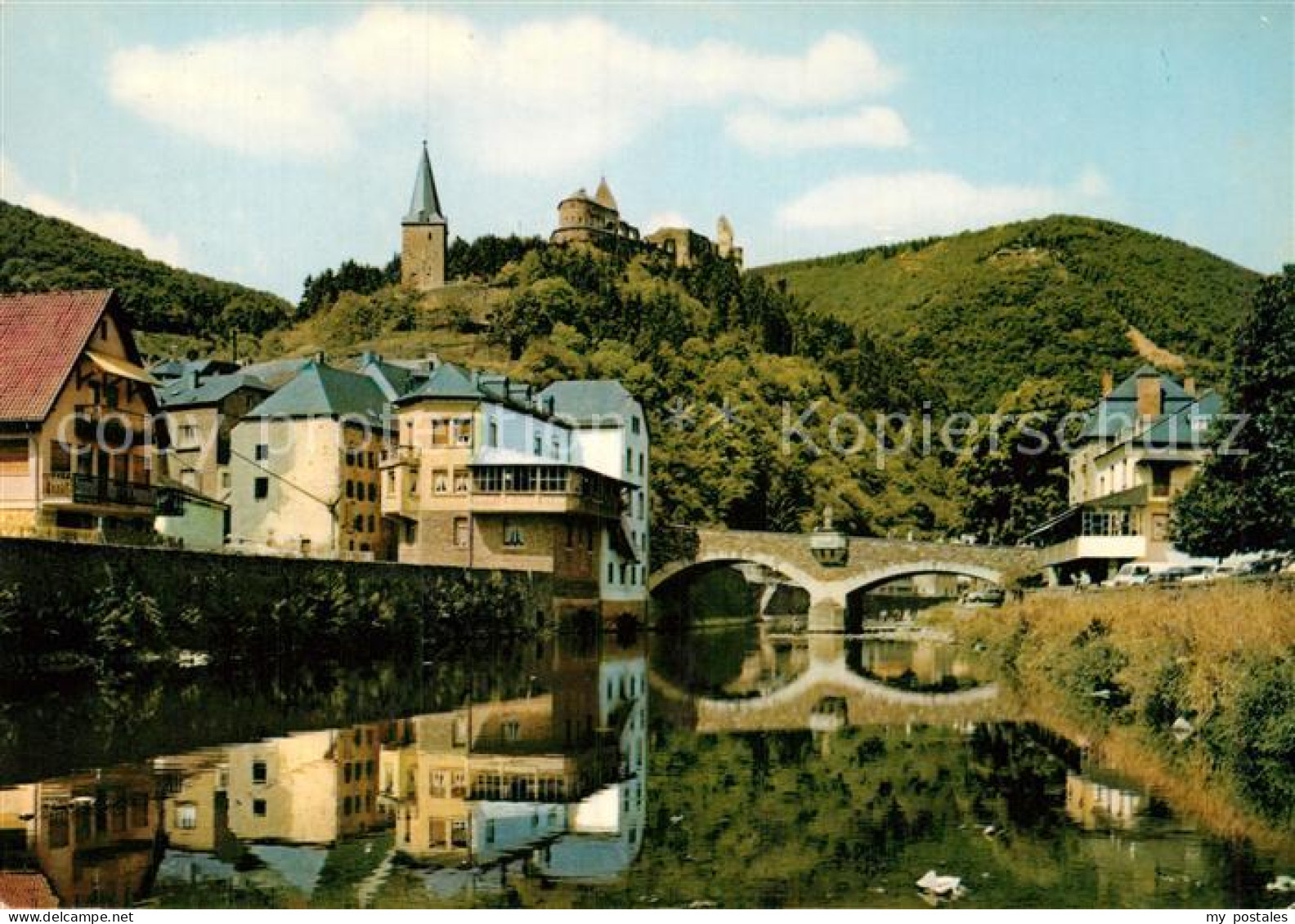 72957032 Vianden Pont De L'Our Et Le Chateau - Sonstige & Ohne Zuordnung