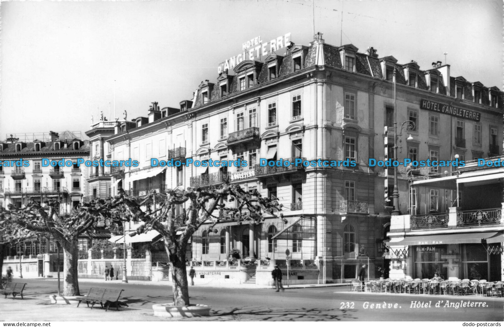 R083007 Geneve. Hotel D Angleterre. C. Sartori. No 232 - World