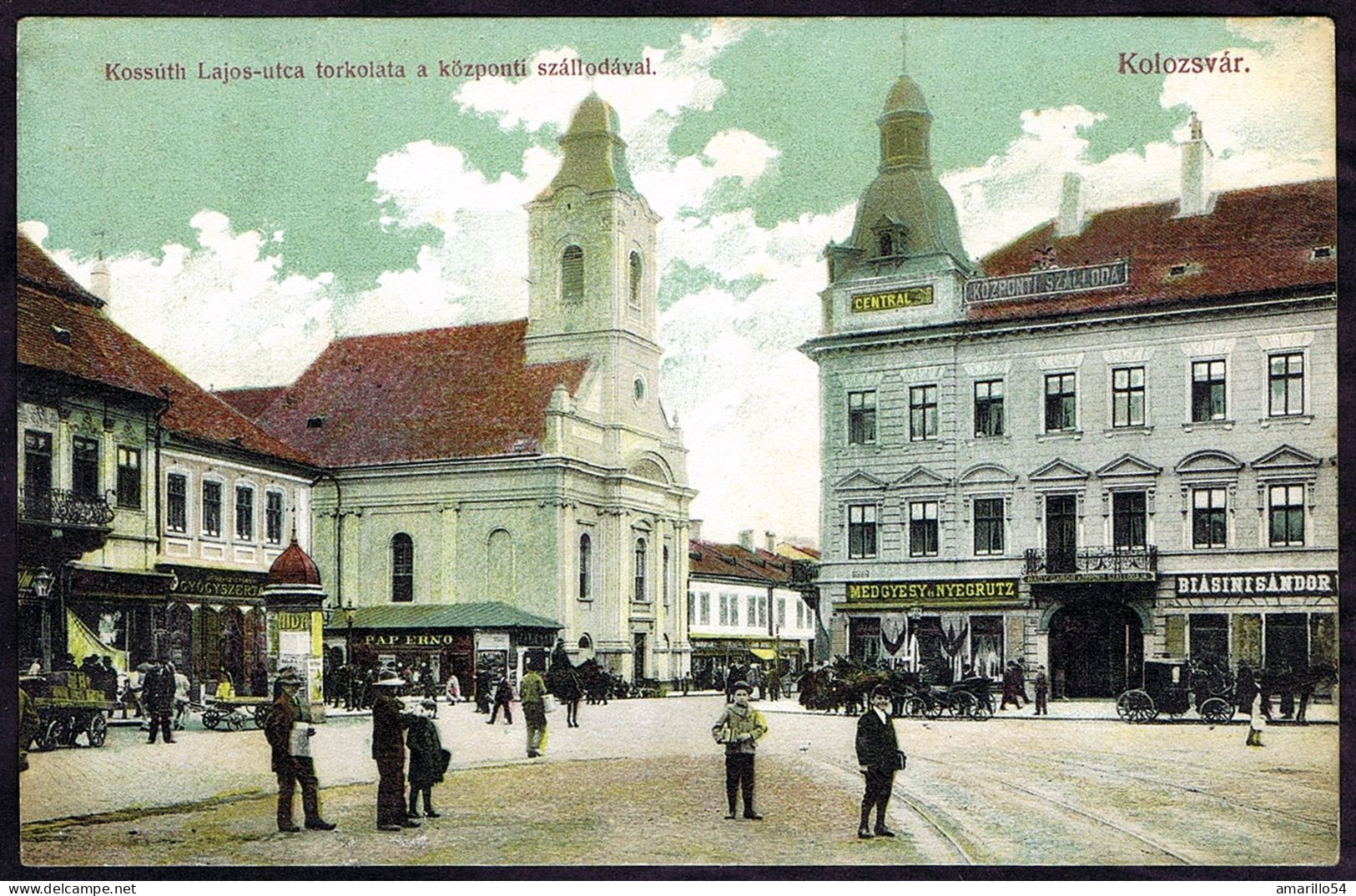 ROMANIA  Siebenbürgen - Transilvania - AK Cluj - Kolozsvar - Klausenburg 1917 - Romania