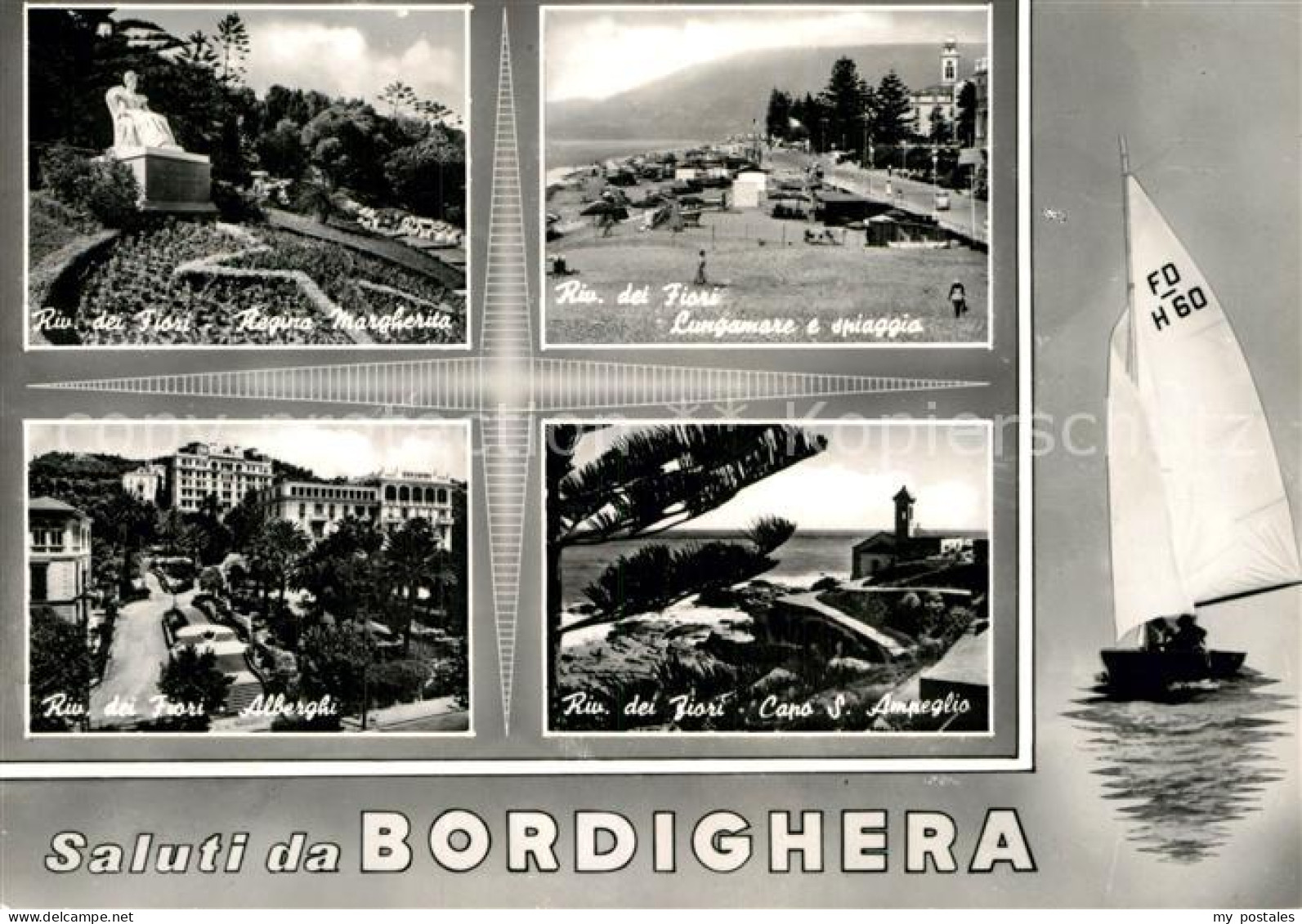 72954766 Bordighera Regina Margherita Lungomare Alberghi Capo S. Ampeglio Bordig - Other & Unclassified