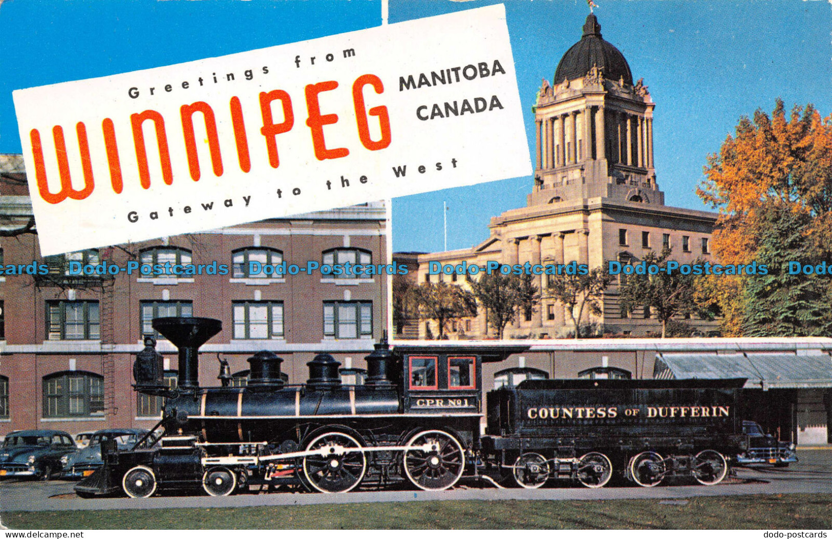 R082553 Winnipeg Manitoba. Canada. Multi View - Monde