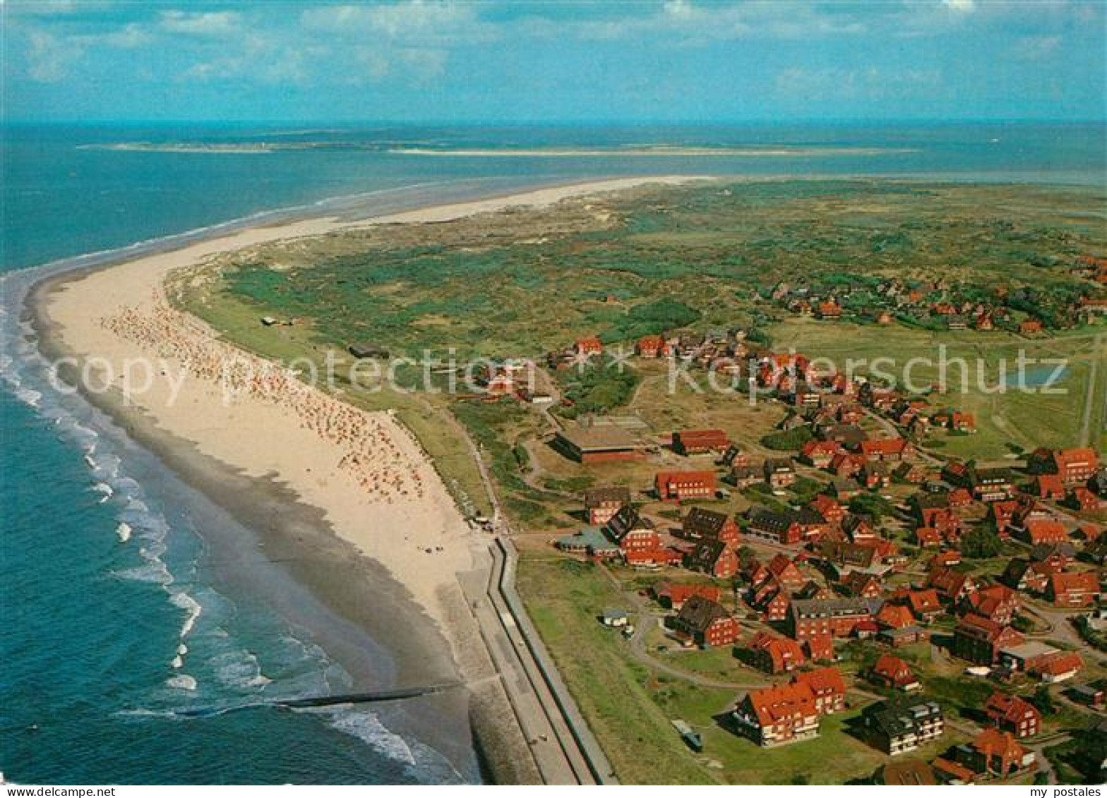 72954612 Baltrum Nordseebad Fliegeraufnahme Baltrum - Other & Unclassified