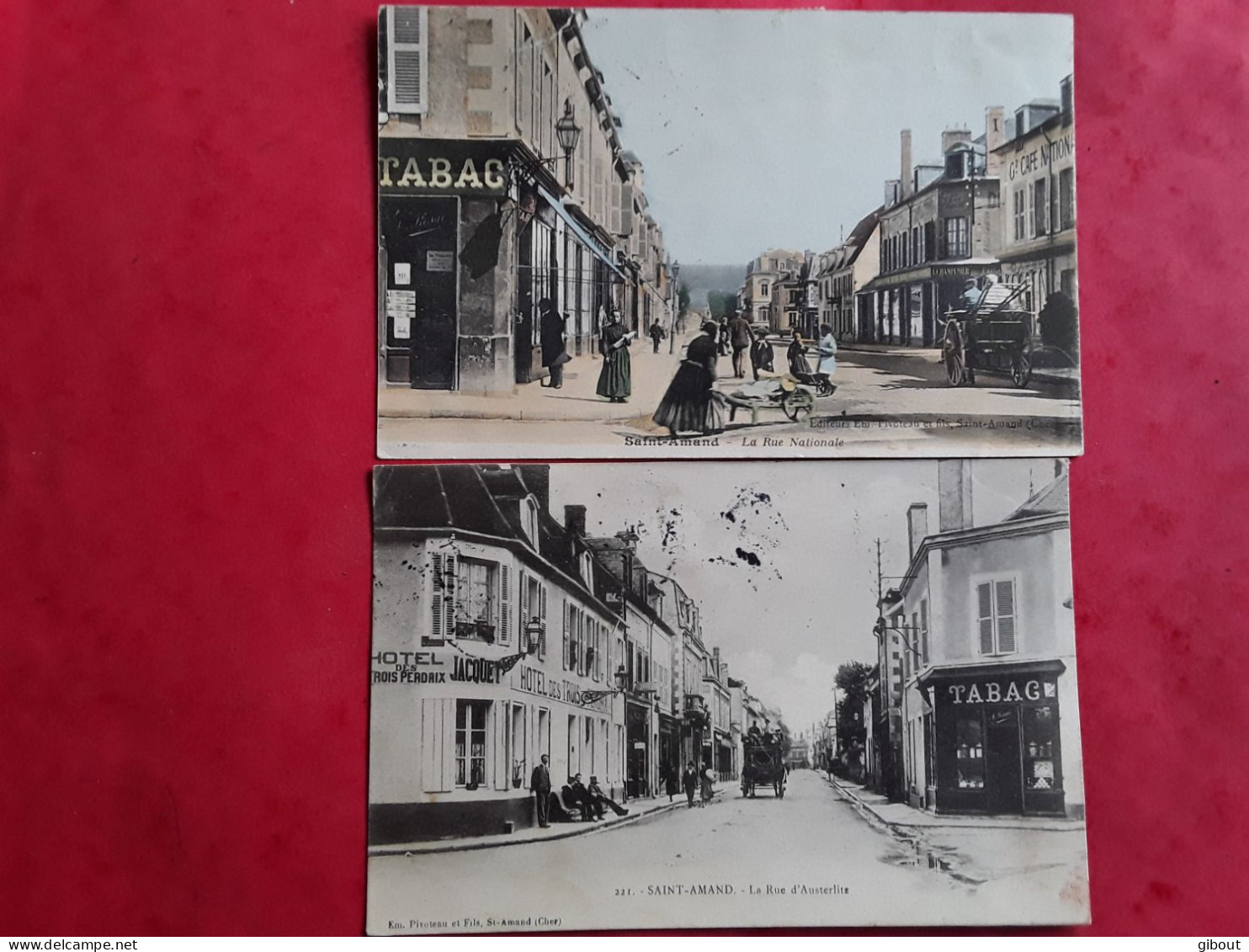 SAINT-AMAND (59) 2 CARTES - Andere & Zonder Classificatie