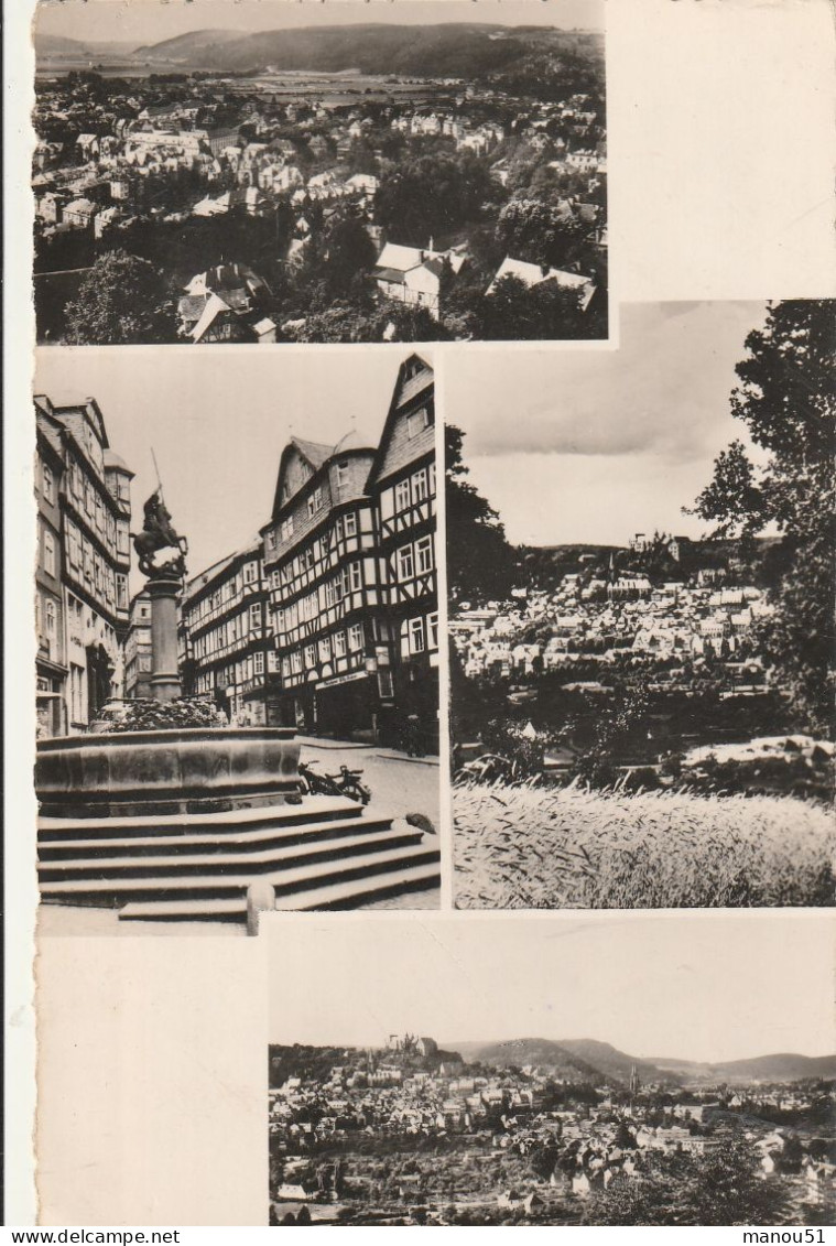 Allemagne - MARBOURG - CPSM Multi Vues - Marburg