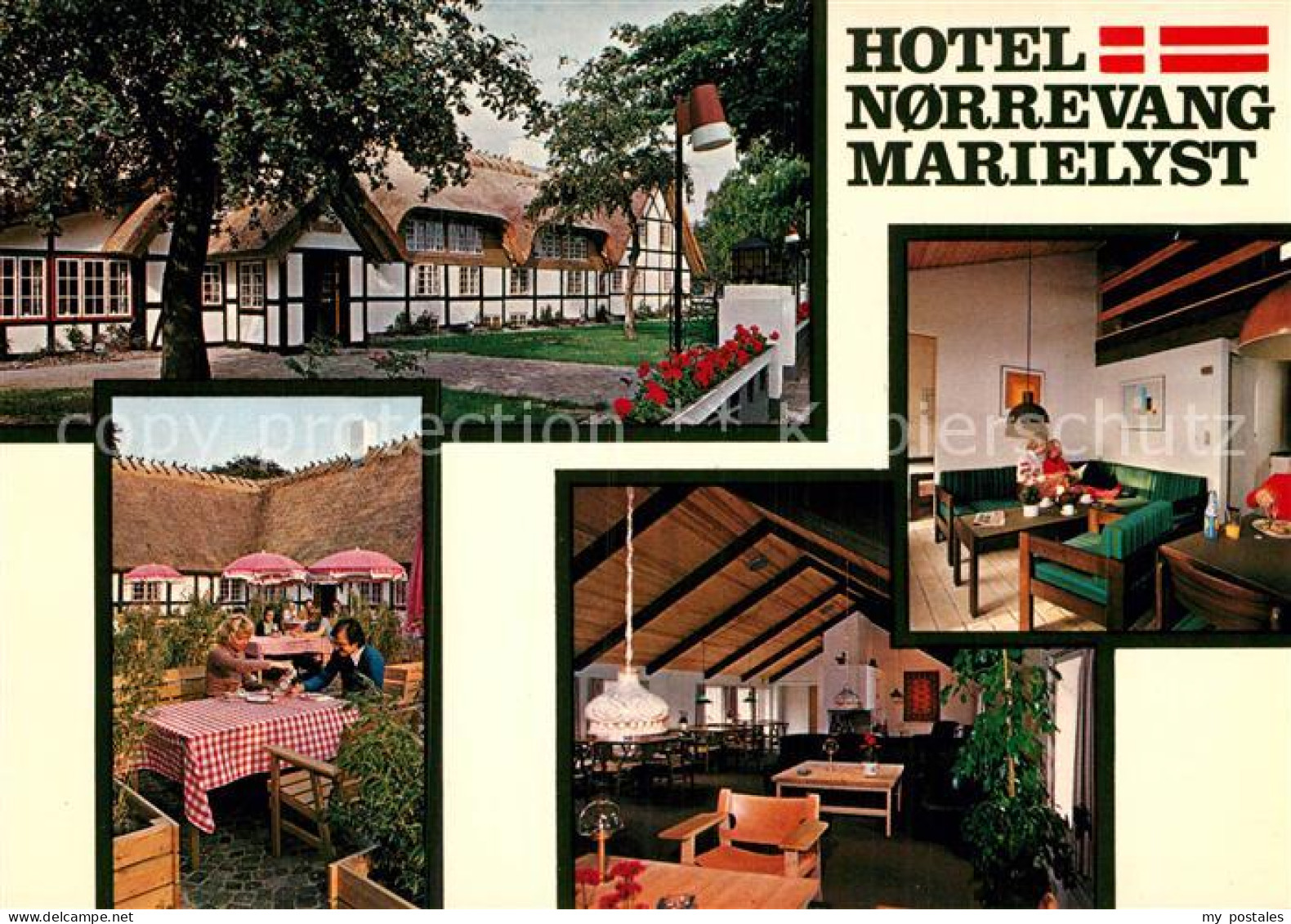 72954365 Marielyst Hotel Norrevang Restaurant Gartenterrasse Daenemark - Denmark