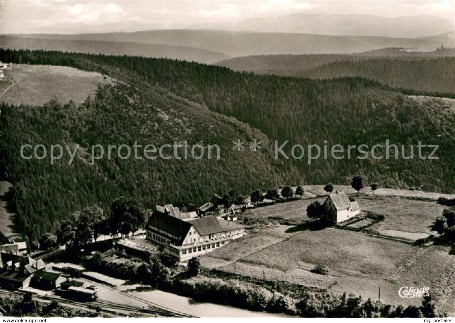 72953739 St Andreasberg Harz Berghotel Glockenberg-Baude Fliegeraufnahme  St. An - St. Andreasberg