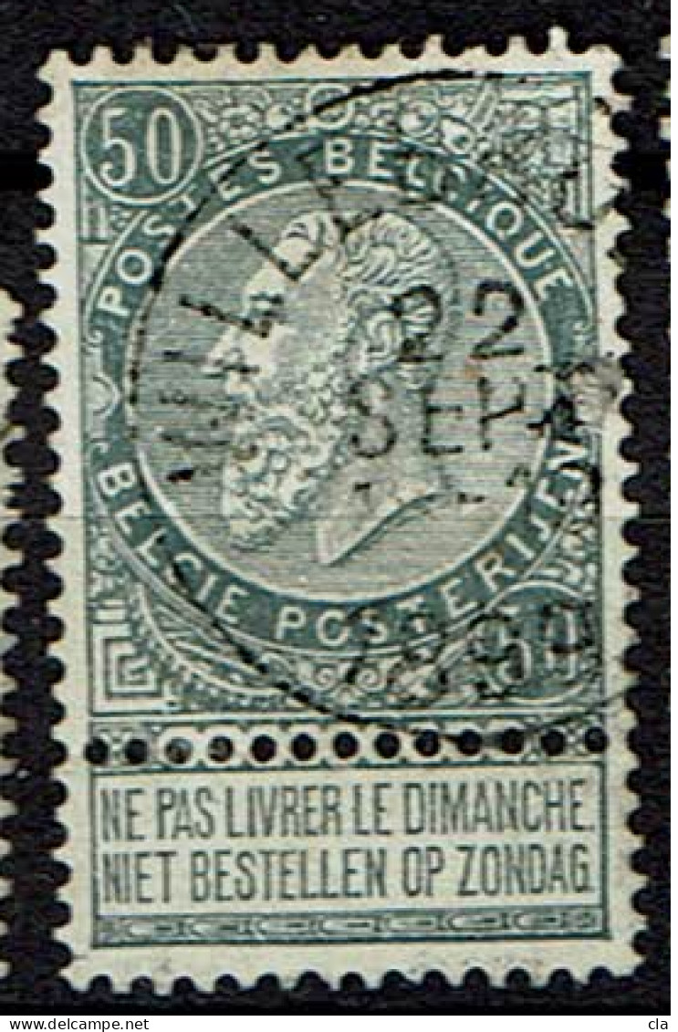 63  Obl   Willebroeck - 1893-1900 Fine Barbe