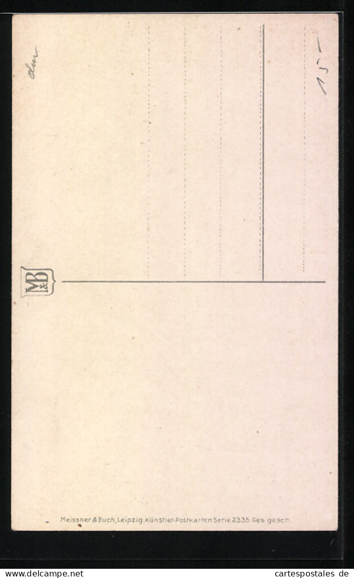 Künstler-AK Meissner & Buch (M&B) Nr. 2335: Schöner Bunter Blumenstrauss  - Other & Unclassified