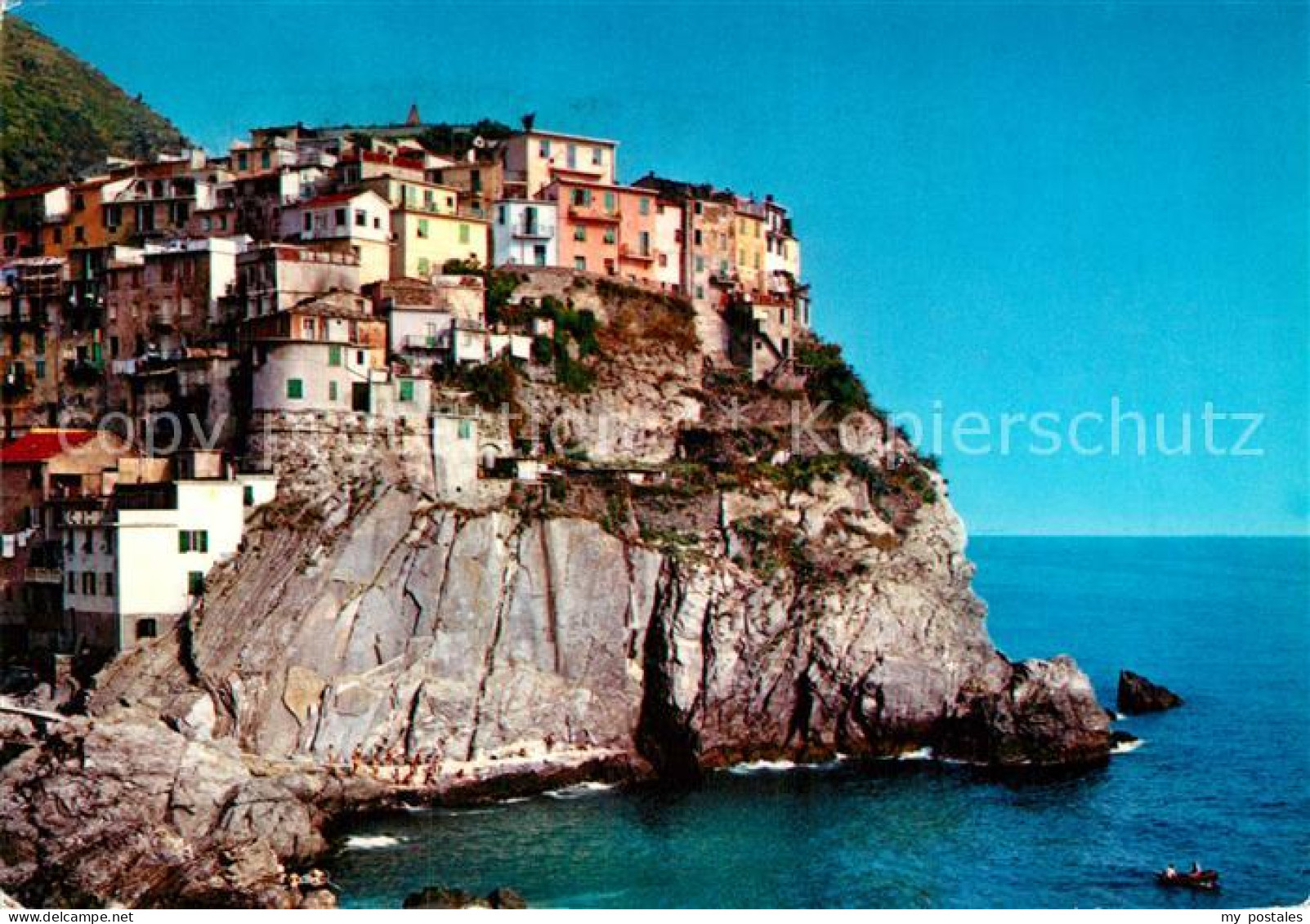 72953457 Manarola Panorama E Scogliera Steilkueste Manarola - Autres & Non Classés