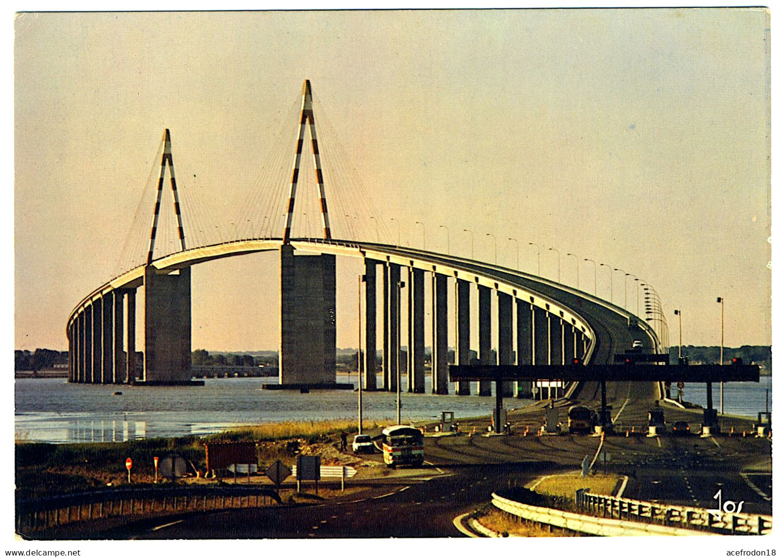 SAINT-NAZAIRE - SAINT-BREVIN - Le Pont De Mindin Construit Sur La Loire - Saint Nazaire