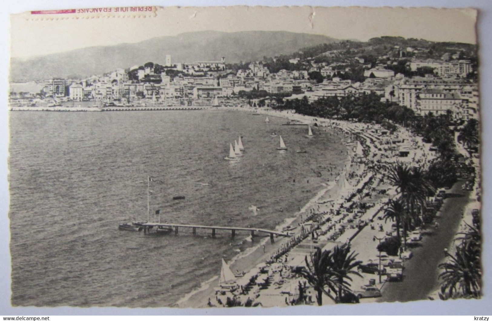 FRANCE - ALPES MARITIMES - CANNES - Vue Générale - 1956 - Cannes