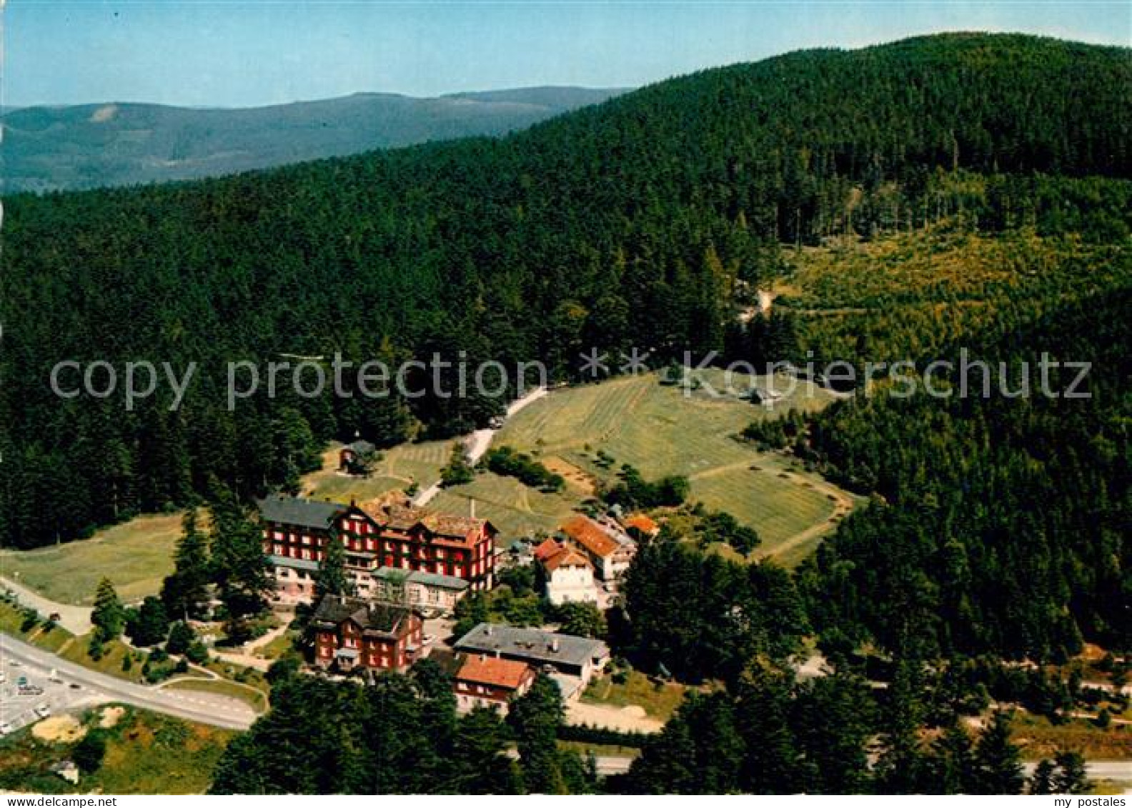 72953338 Sand Buehl Plaettig Hotel Im Schwarzwald Fliegeraufnahme Sand - Buehl