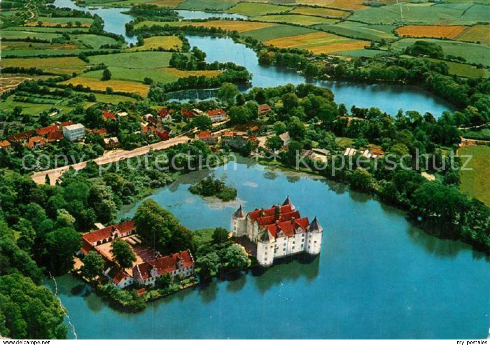 72953229 Gluecksburg Ostseebad Wasserschloss 16. Jhdt. Flensburger Foerde Fliege - Sonstige & Ohne Zuordnung