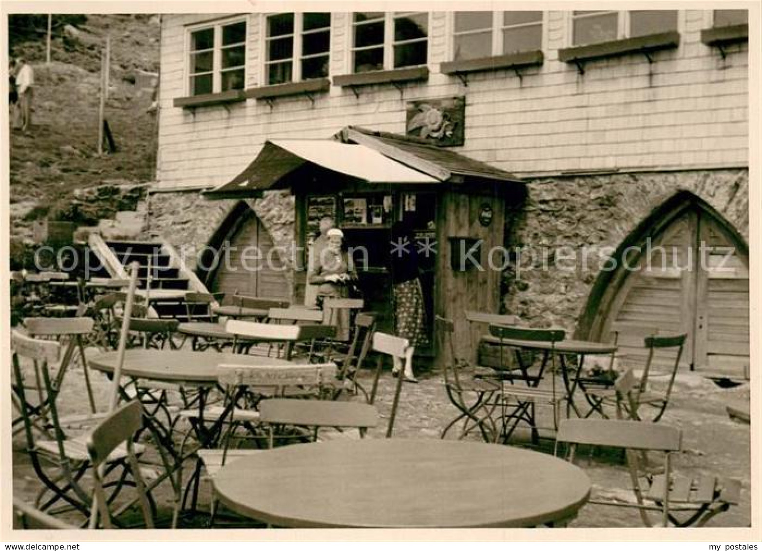 72953166 Berlin Gaststaette Gartenrestaurant Berlin - Andere & Zonder Classificatie