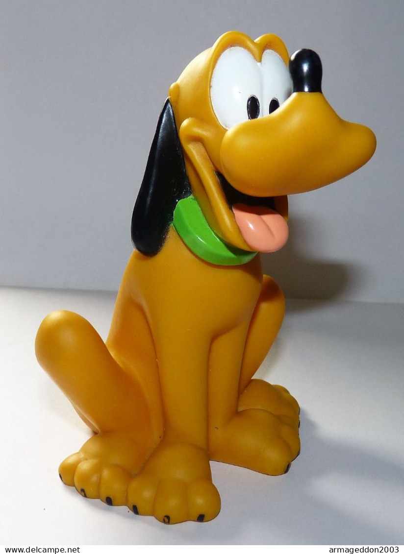 ANCIENNE FIGURINE DISNEY PLUTO 13 Cm / 0-18MOS BE - Disney