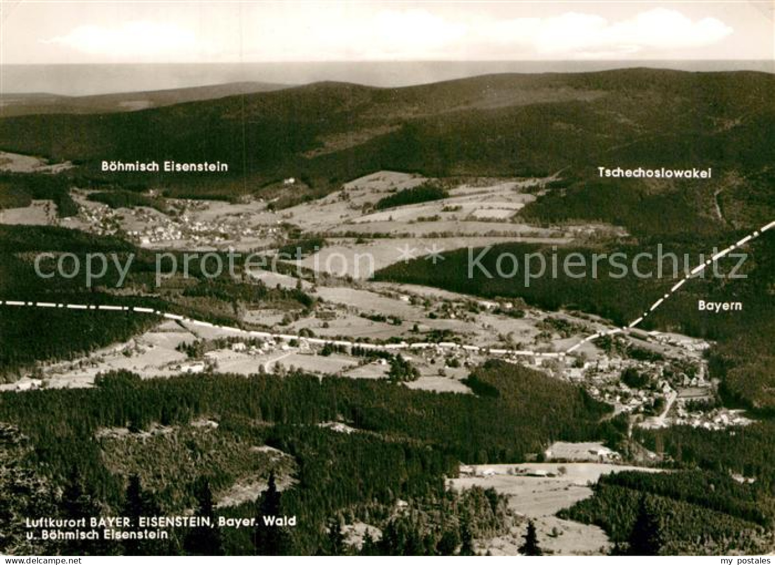 72952784 Bayerisch Eisenstein Luftkurort Bayerischer Wald Und Boehmisch Eisenste - Sonstige & Ohne Zuordnung