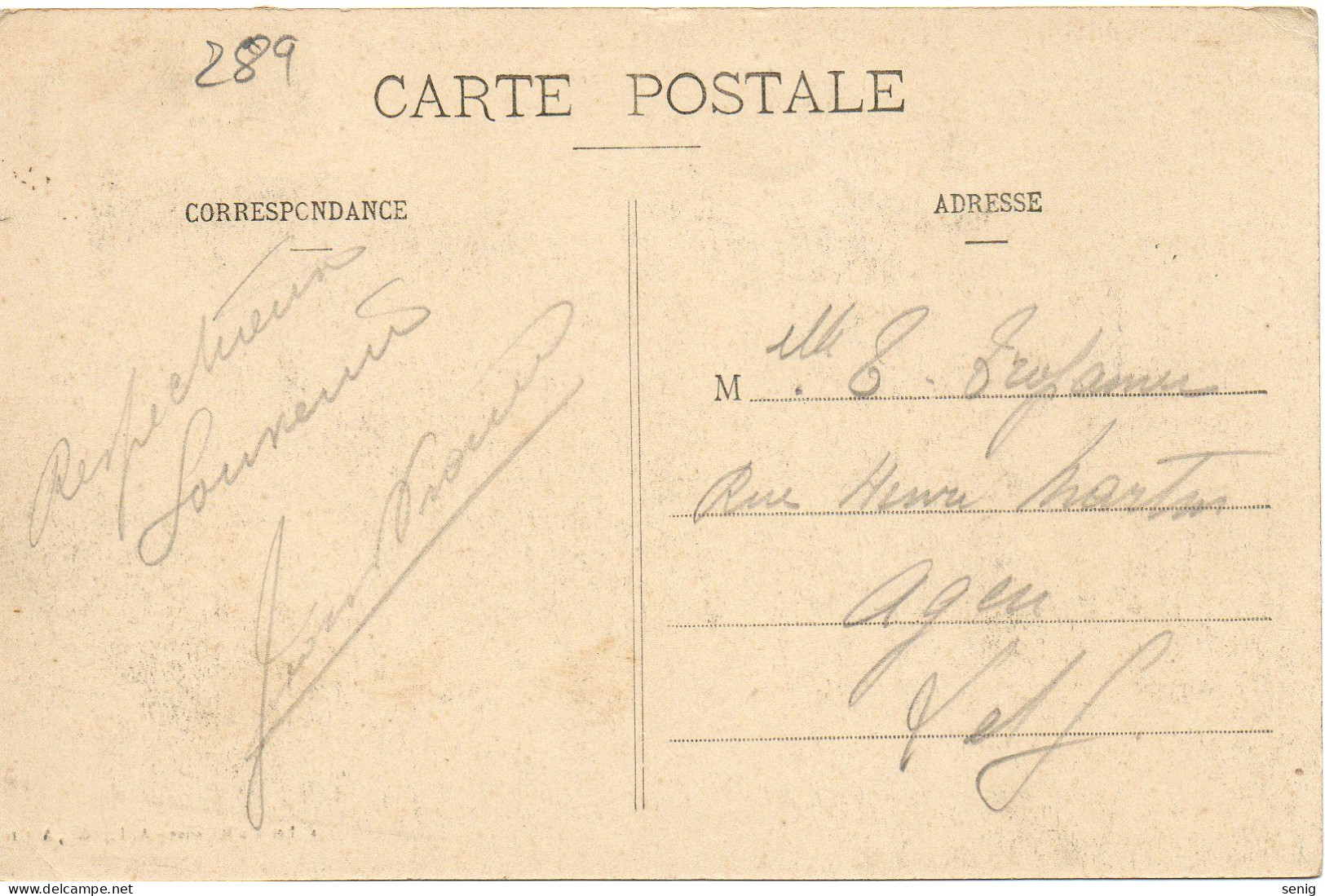 ALGERIE - ALGER - 171 - Gare PLM Façades Carnot République - Collection Régence A. L. édit. Alger (Leroux) - - Algiers