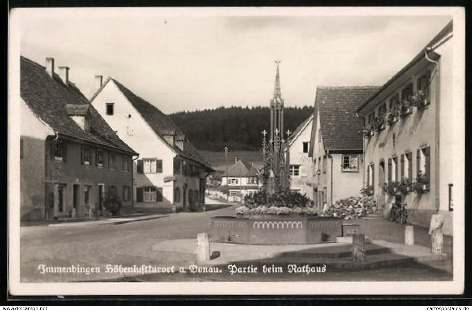 AK Immendingen /Donau, Partie Beim Rathaus  - Andere & Zonder Classificatie