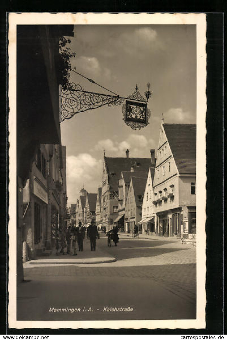 AK Memmingen I. A., Partie In Der Kalchstrasse  - Memmingen