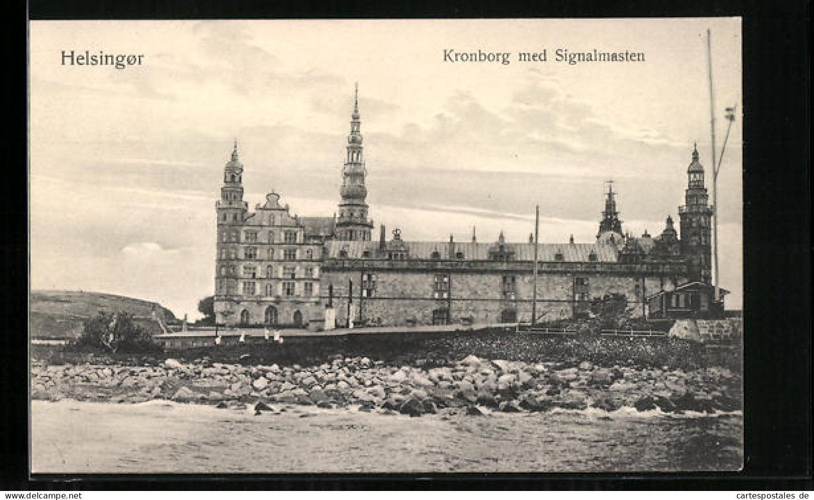 AK Helsingor, Kronborg Med Signalmasten  - Denmark
