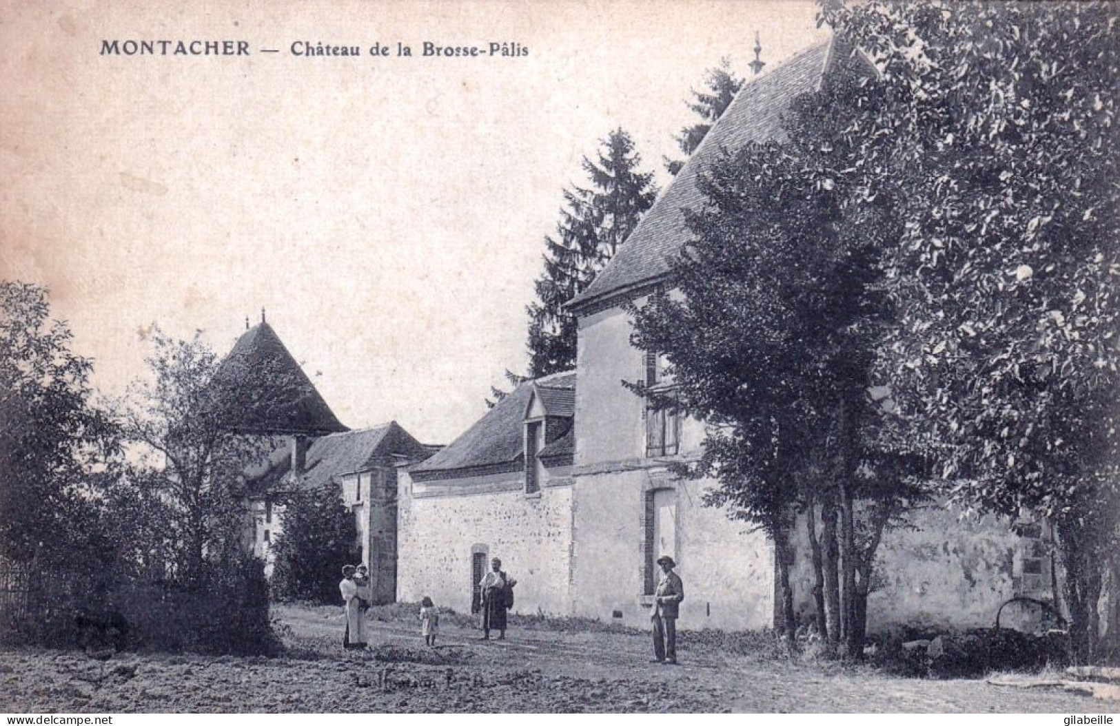 89 - Yonne - Montacher - Chateau De La Brosse Palis - Otros & Sin Clasificación