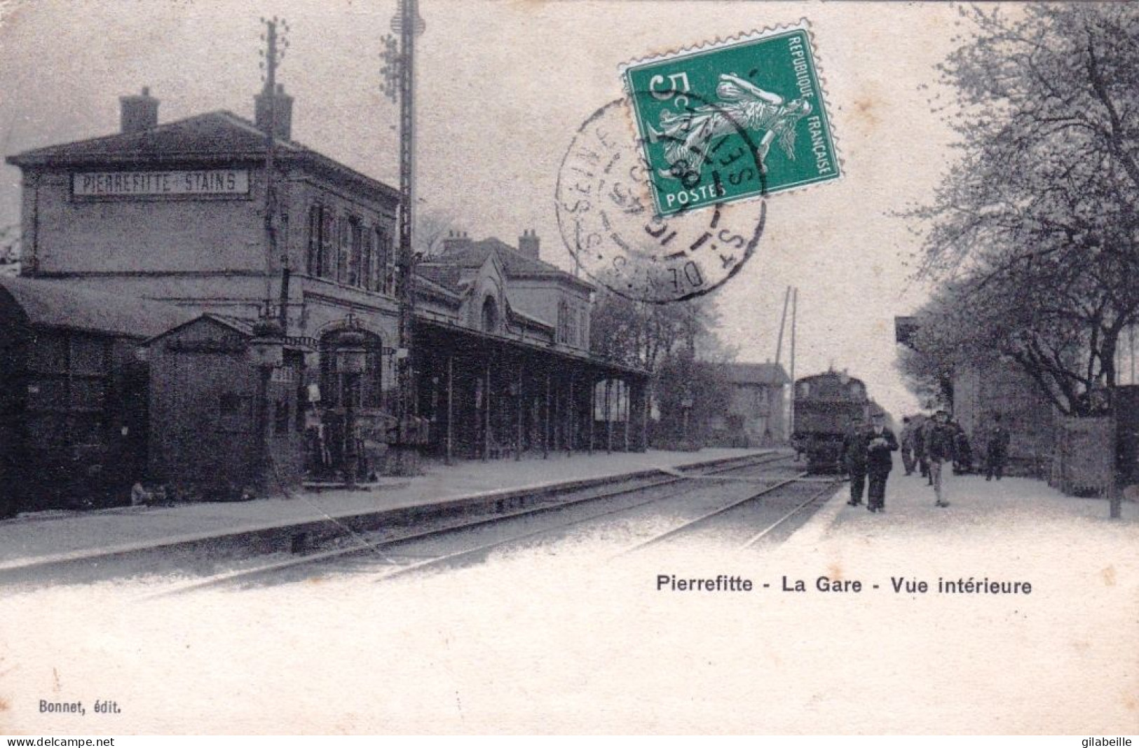 93 - Seine Saint Denis - PIERREFITTE Sur SEINE - La Gare - Vue Interieure - Pierrefitte Sur Seine