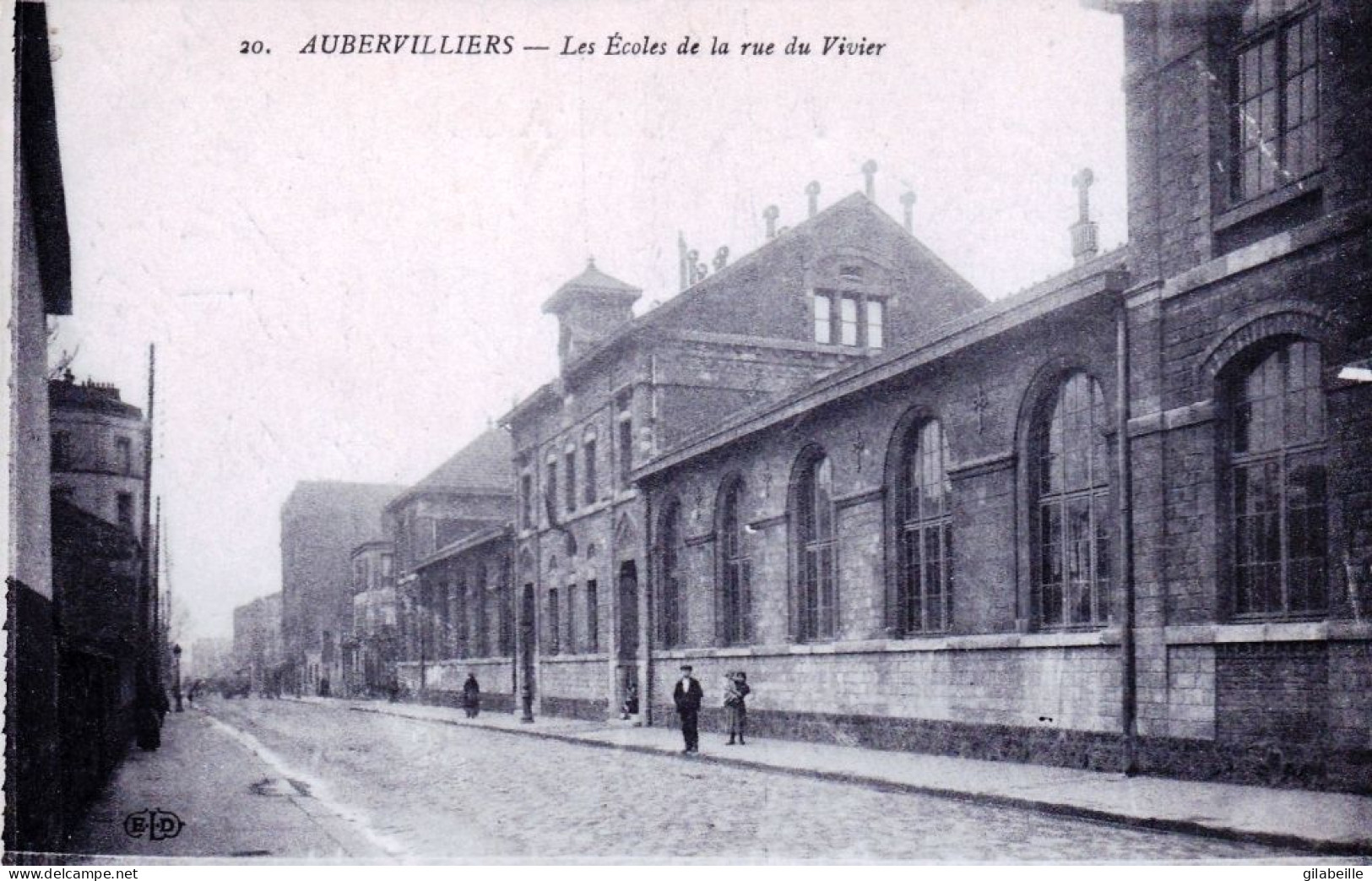 93 - Seine Saint Denis - AUBERVILLIERS - Les Ecoles De La Rue Du Vivier - Aubervilliers
