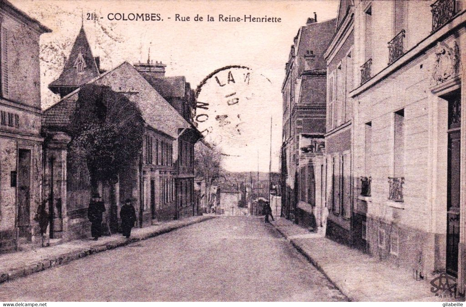 92 - Hauts De Seine - COLOMBES - Rue De La Reine Henriette - Colombes