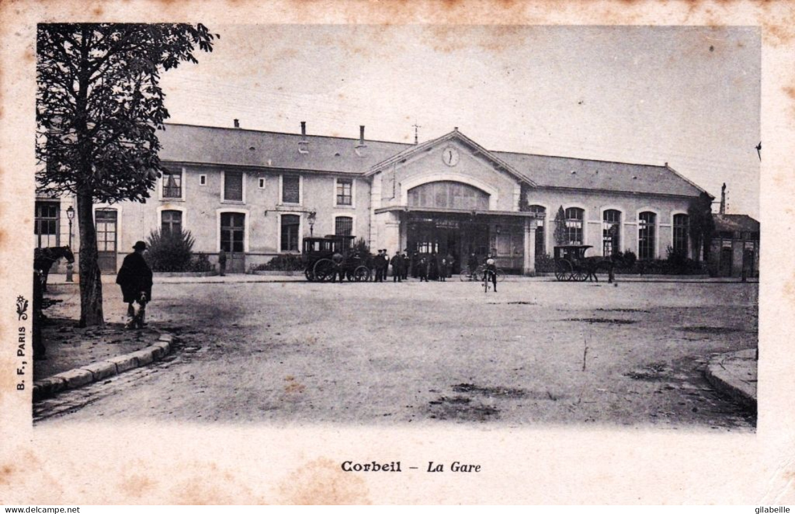 91 - Essonne - CORBEIL - La Gare - Corbeil Essonnes