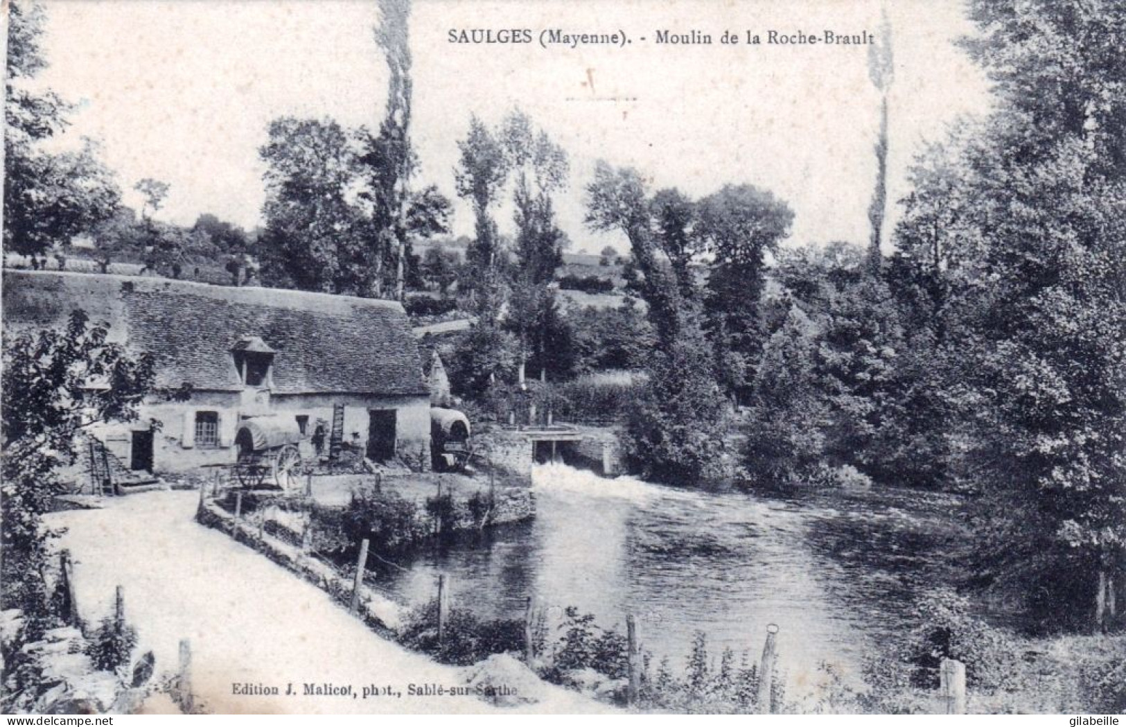 53 - Mayenne - SAULGES - Moulin De La Roche Brault - Autres & Non Classés