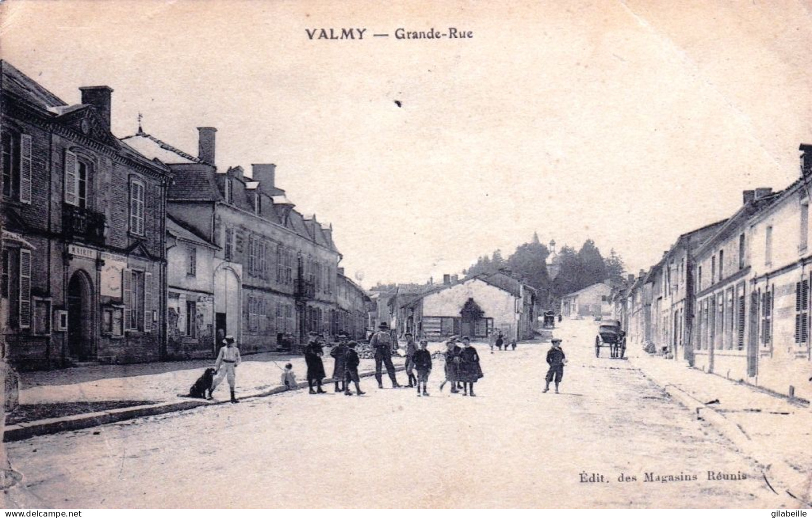 51 - Marne - VALMY - Grande Rue ( Animée ) - Autres & Non Classés